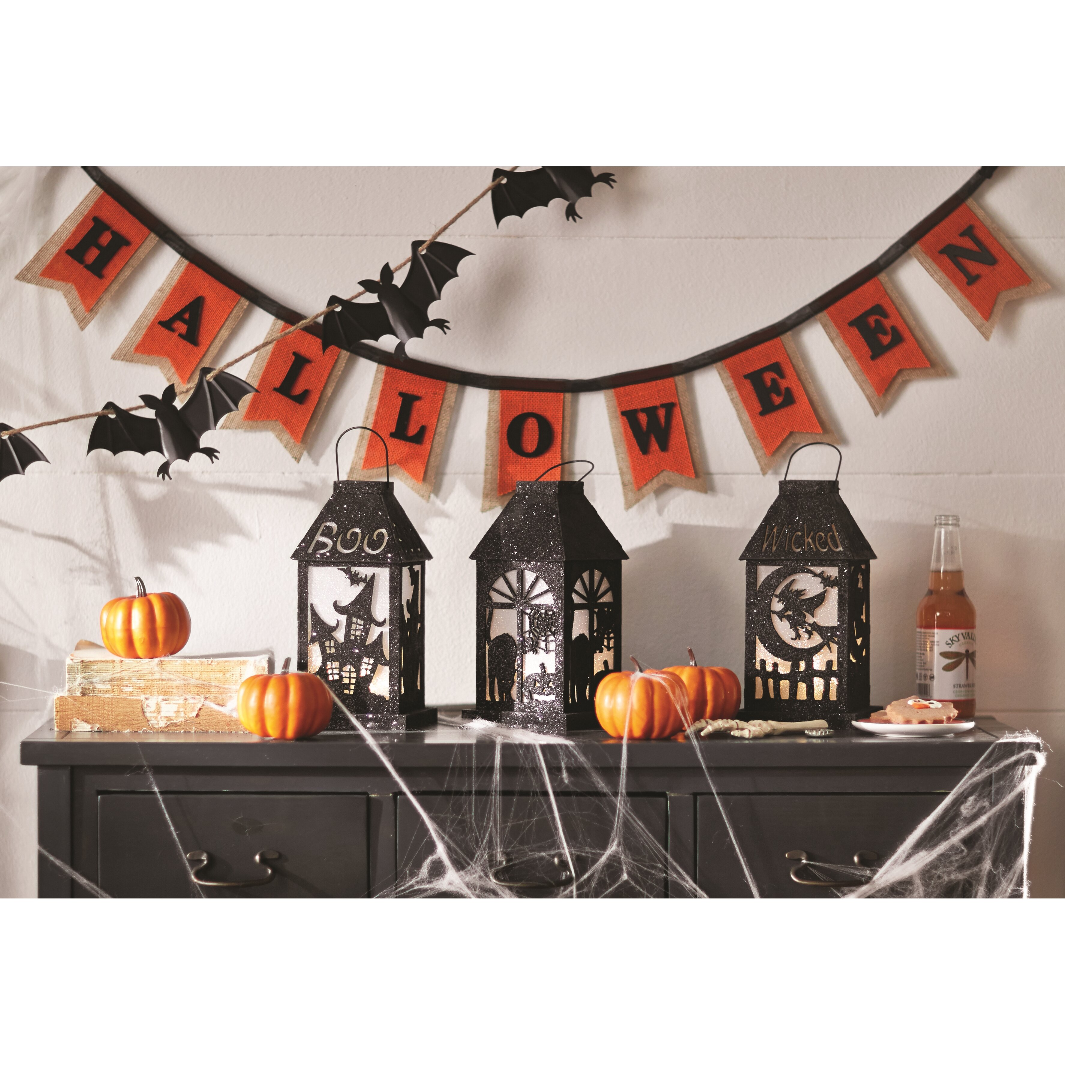The Holiday Aisle Halloween Burlap Banner & Reviews | Wayfair.ca