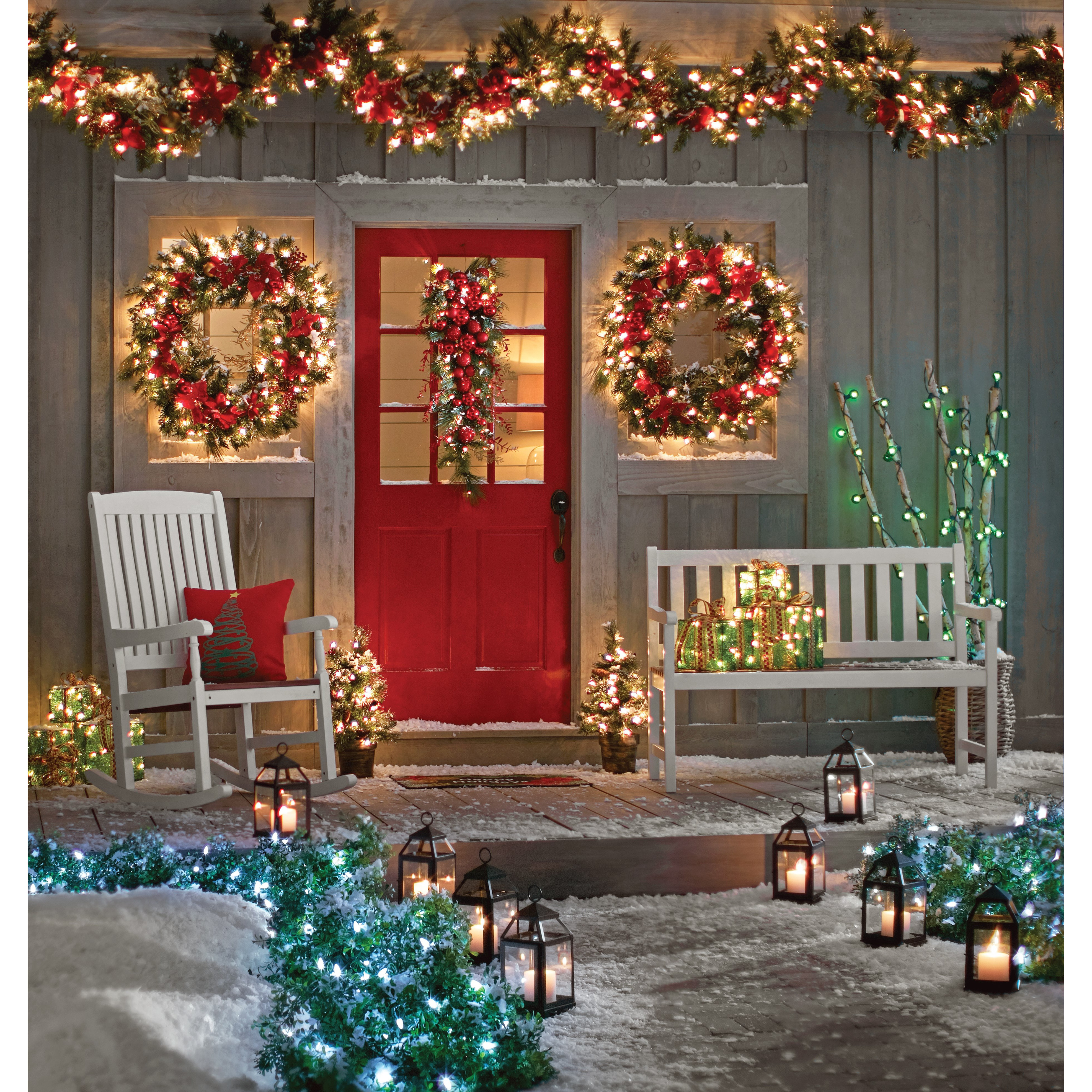 The Holiday Aisle PreLit Home Spun Garland & Reviews Wayfair