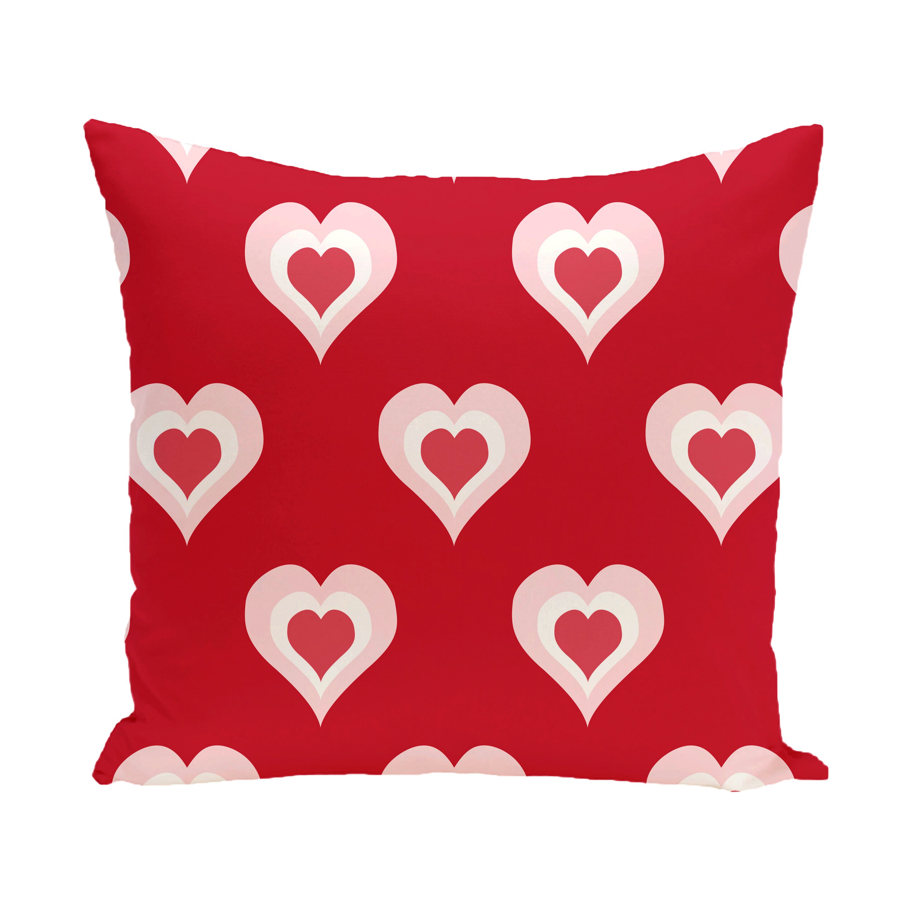 The Holiday Aisle Valentine's Day Outdoor Throw Pillow ...