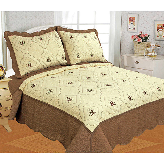 Glory Home Design Diana 3 Piece Quilt Set & Reviews Wayfair.ca