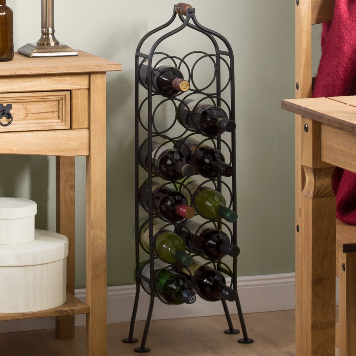 12 bottle rack