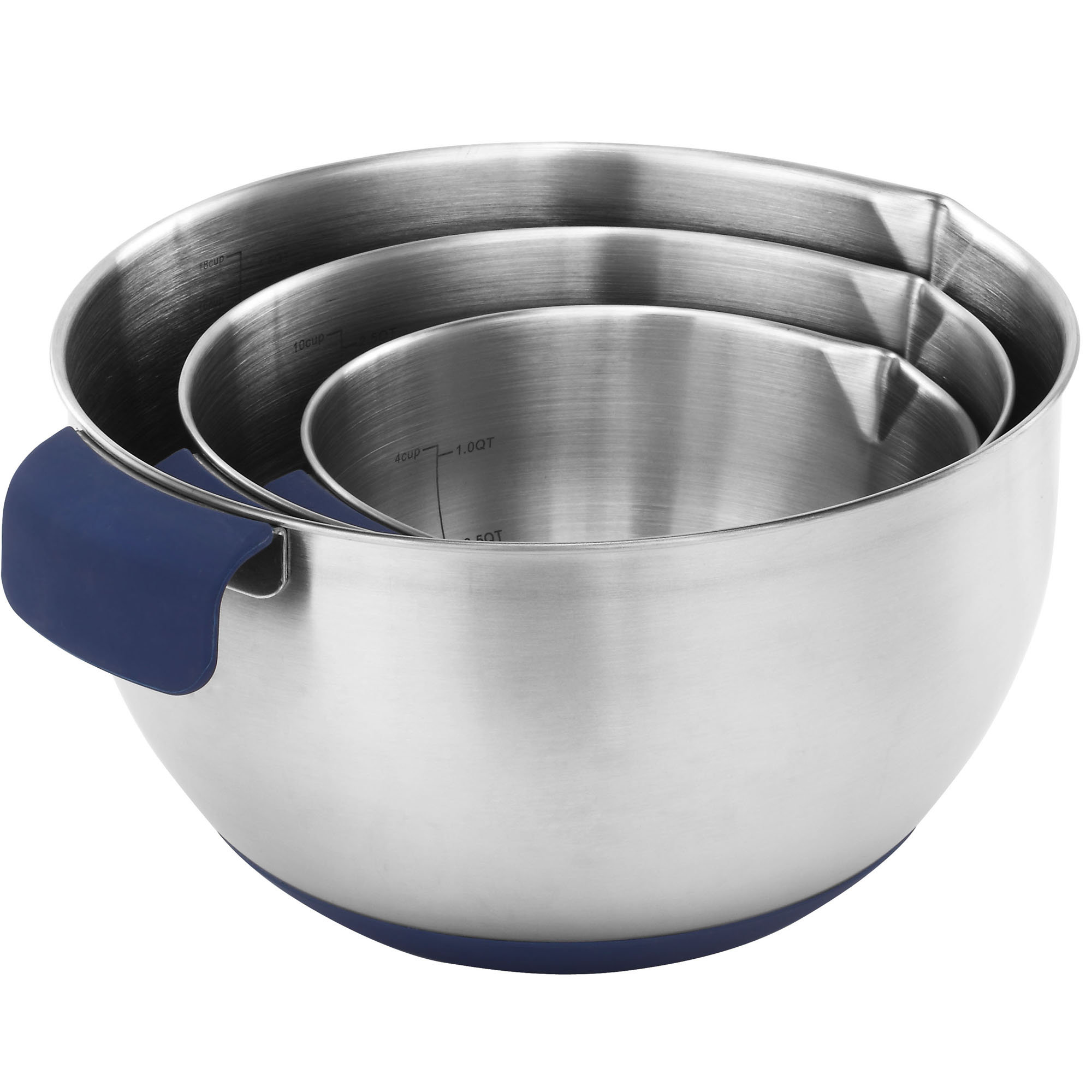 steel mixing bowls