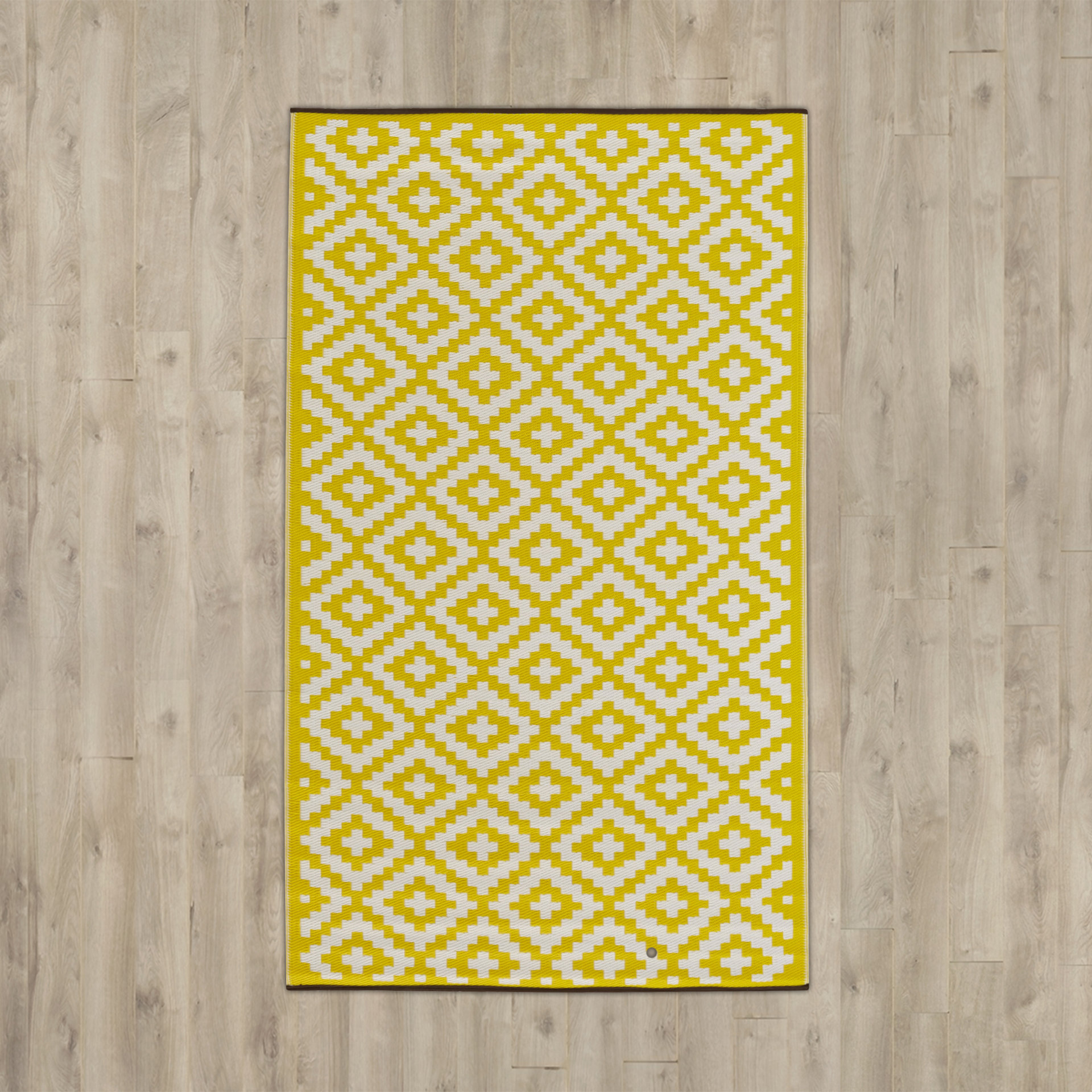 Riley Ave. Krista Yellow Outdoor Area Rug & Reviews Wayfair UK
