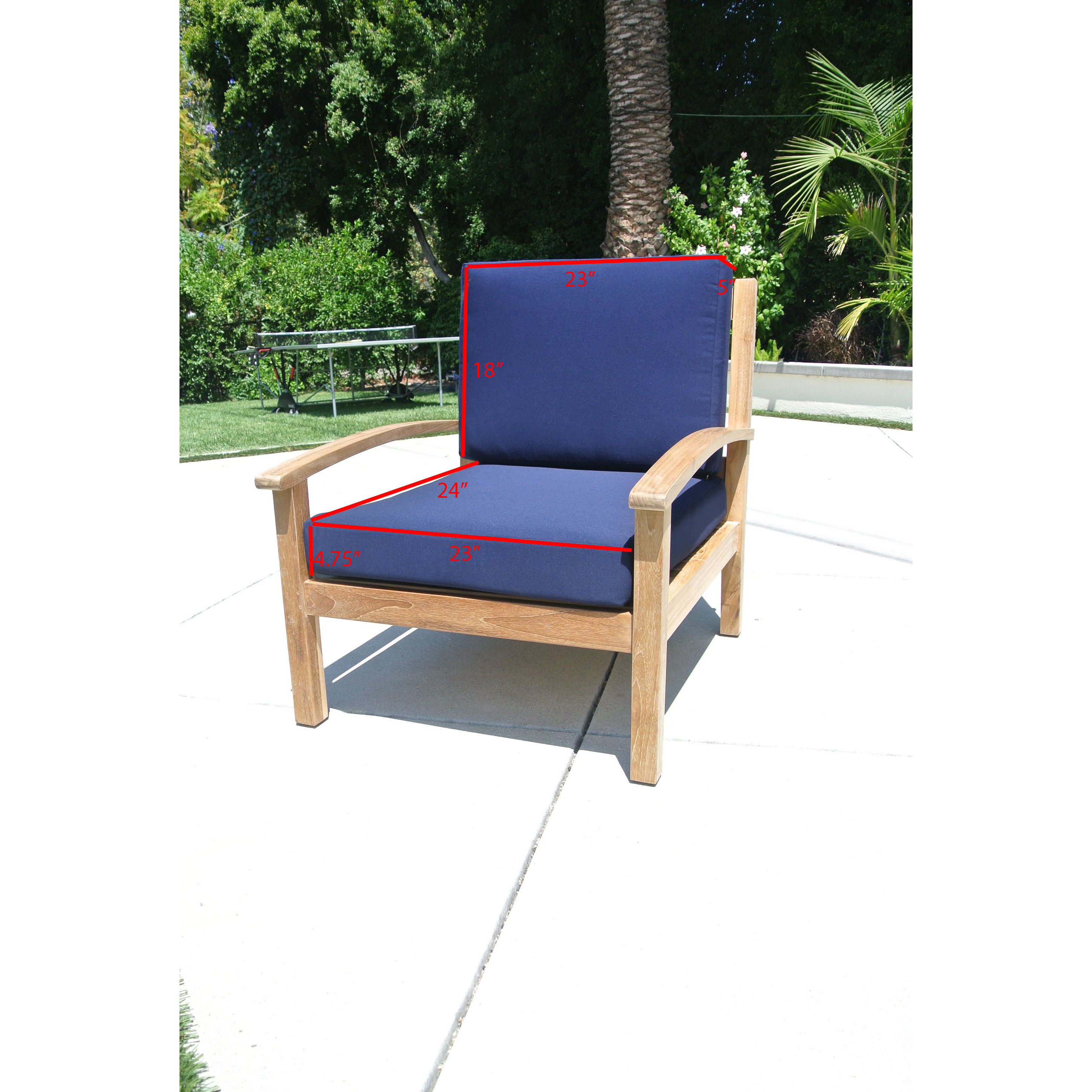 Willow Creek Designs Outdoor Sunbrella Lounge Chair Cushion Wayfair