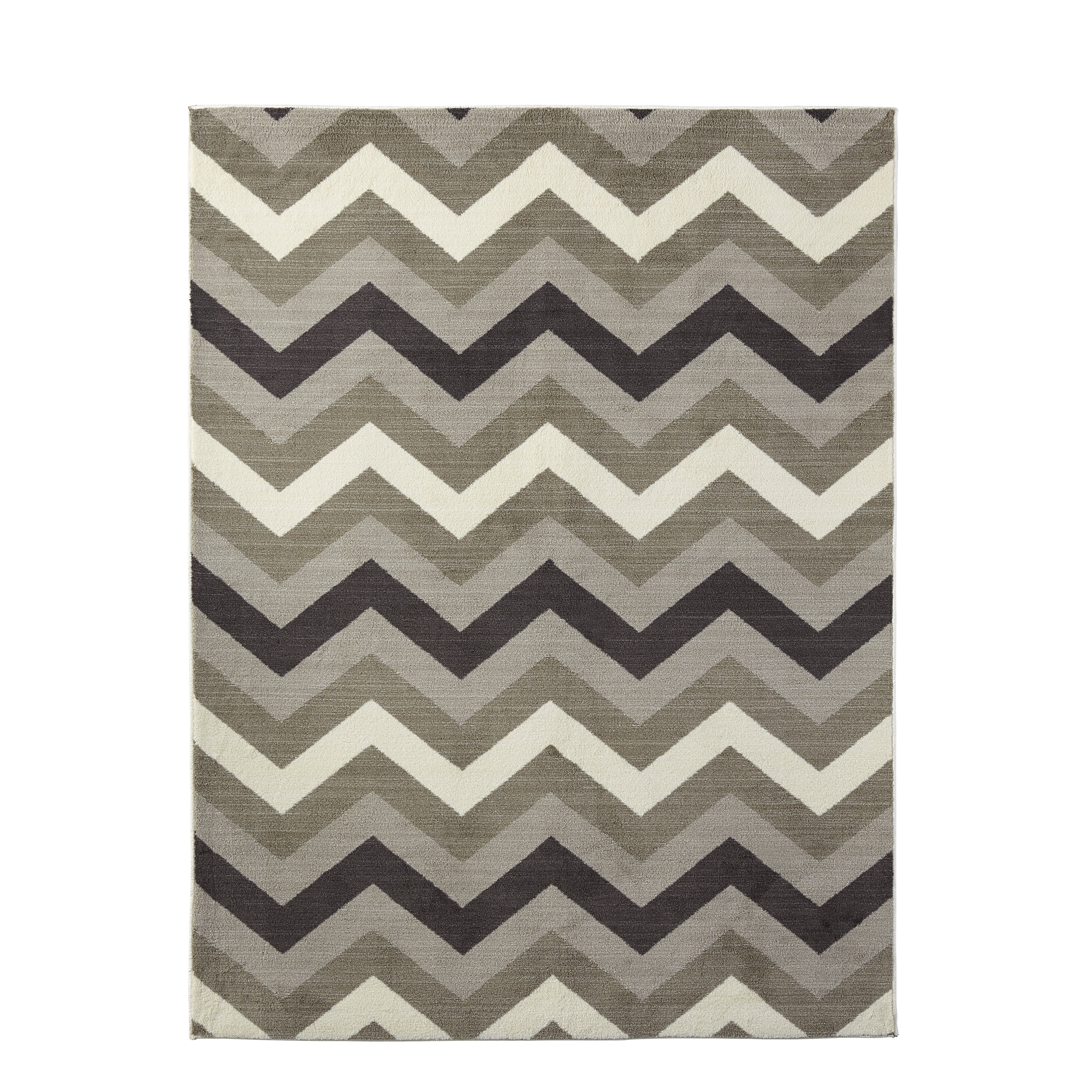 Welspun Spaces HomeBeyond© Chevron Neutral Area Rug & Reviews | Wayfair