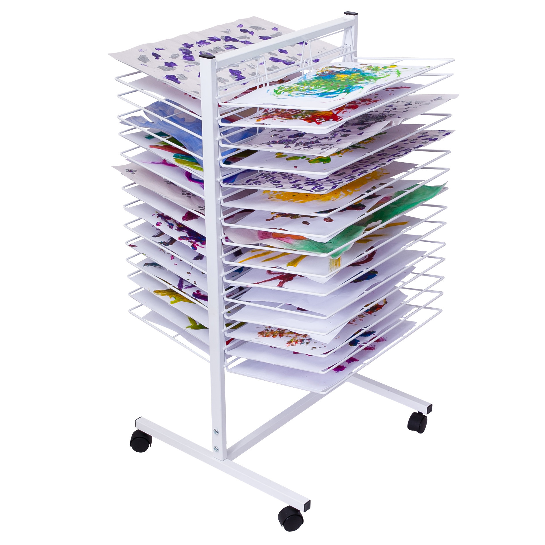 Classroom Innovations LLC Mobile Art Drying Rack | Wayfair