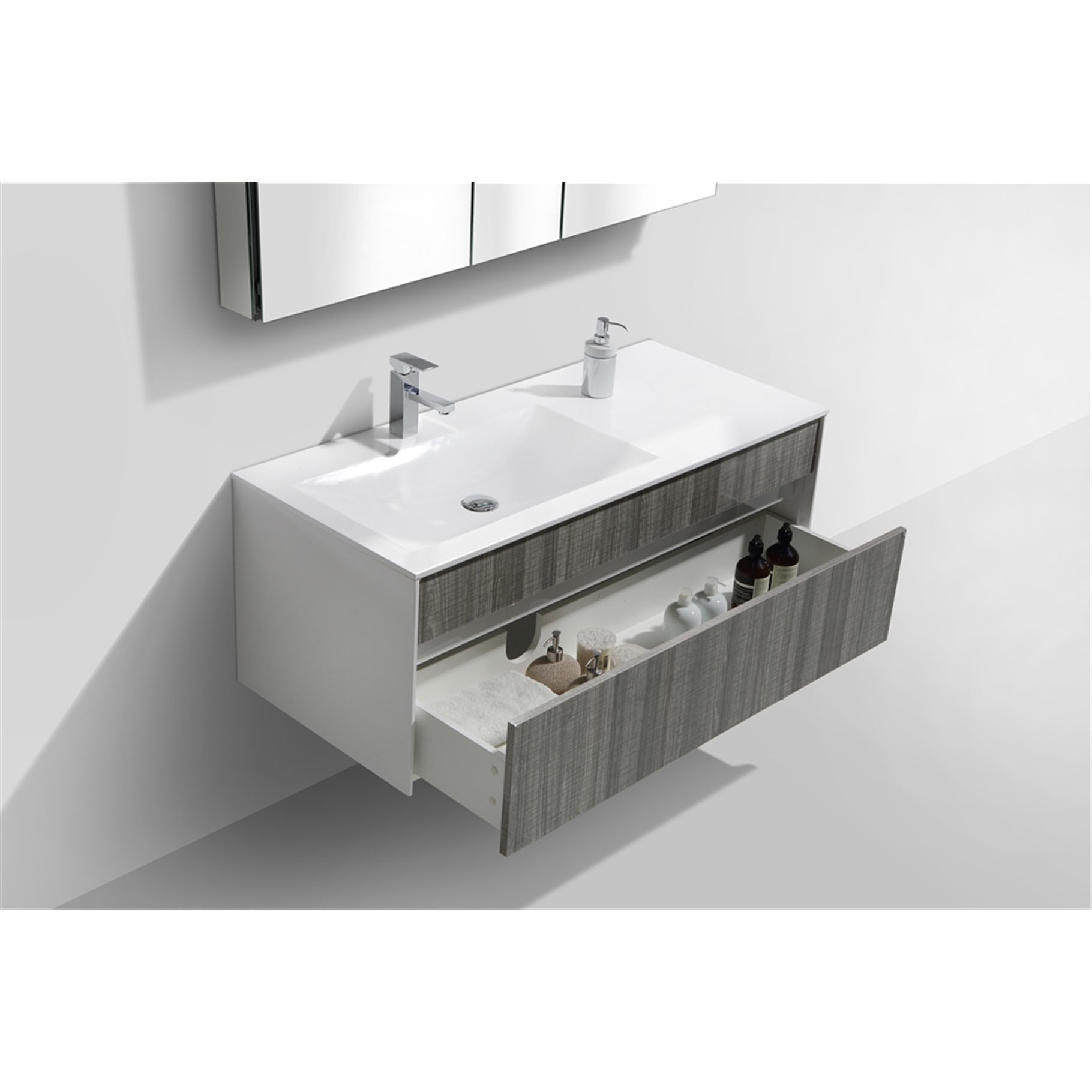 Kube Bath Tona Fitto 48" Single Modern Bathroom Vanity Set & Reviews