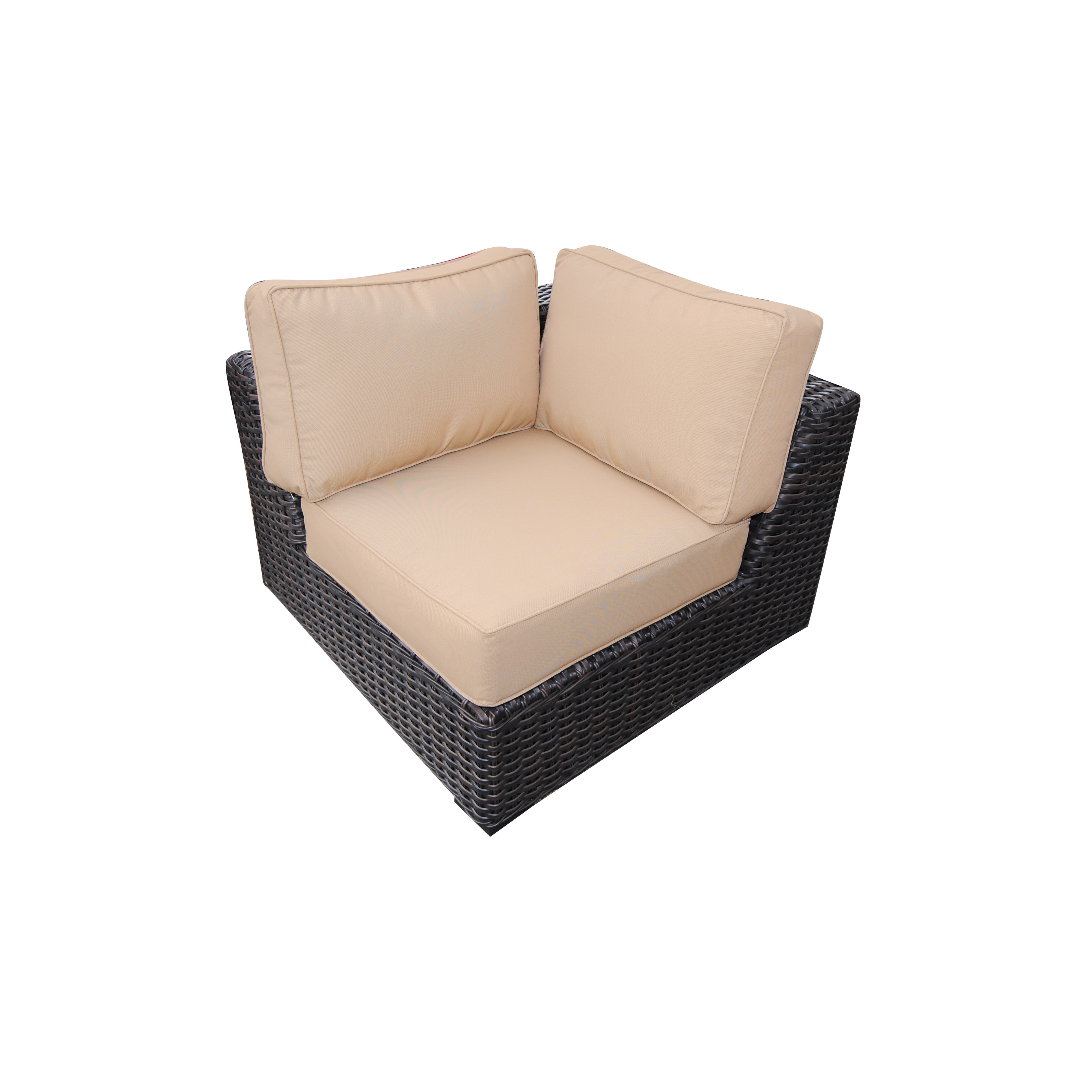 Teva Furniture Santa Monica Corner Chair with Cushions Wayfair