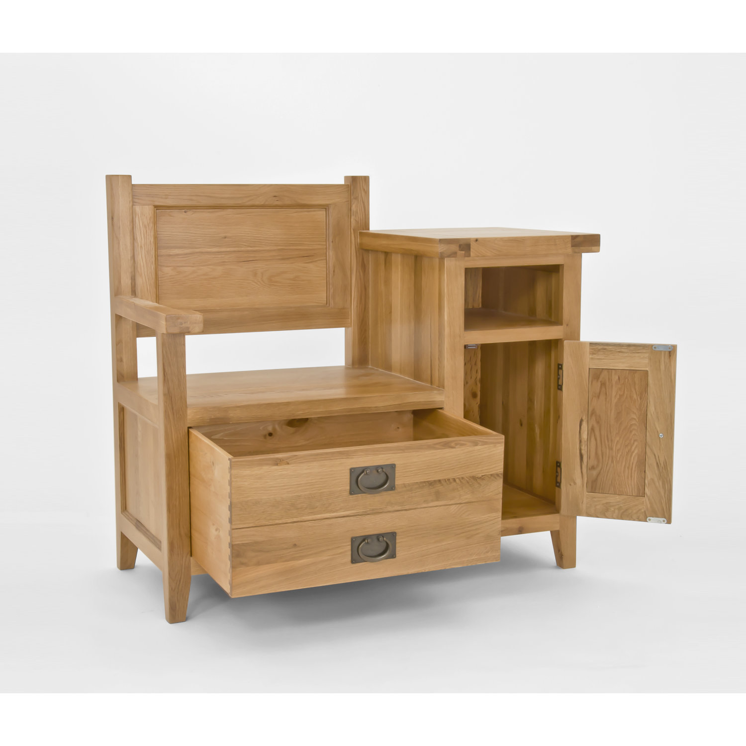 Hazelwood Home Garderobenbank mit Stauraum aus Holz & Bewertungen