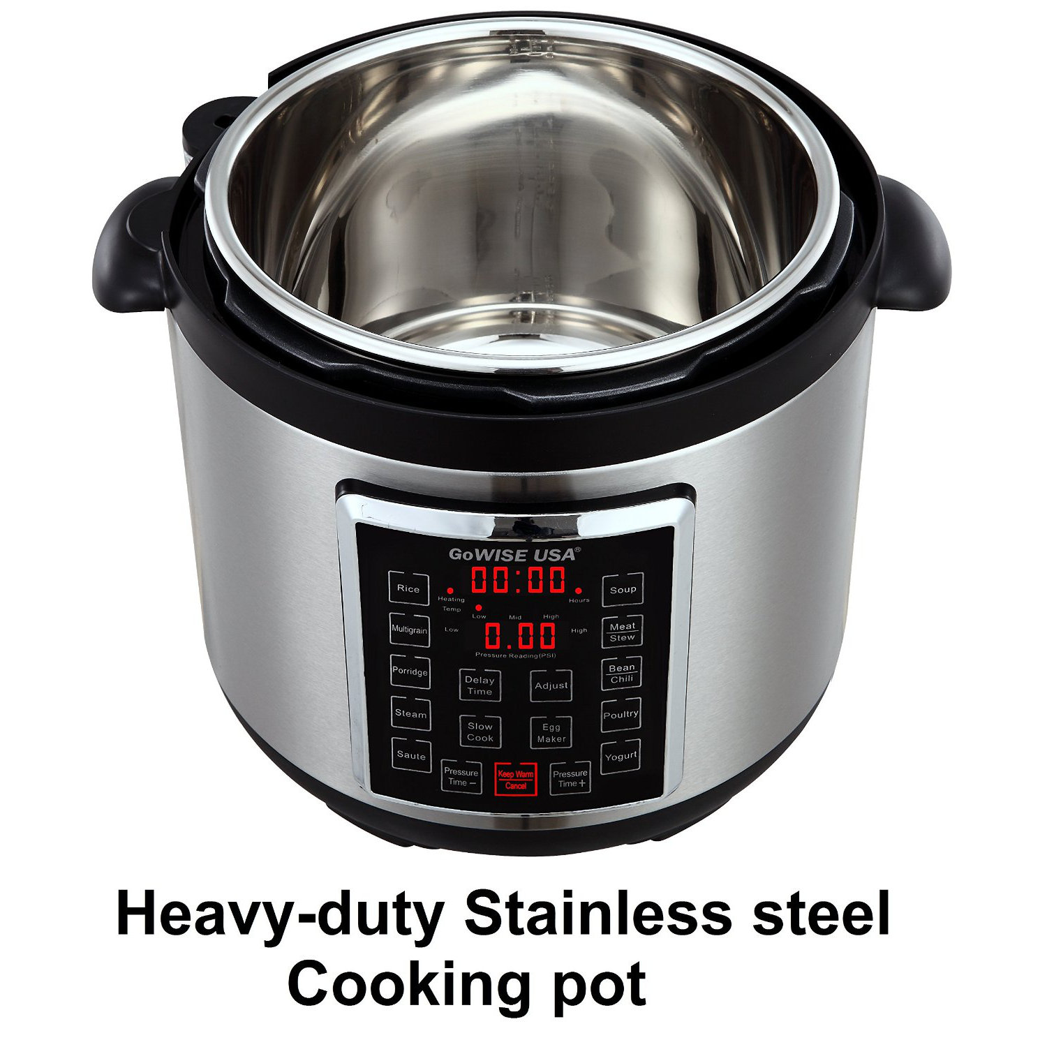 GoWISE USA 6Quart 4th Generation Pressure Cooker Wayfair