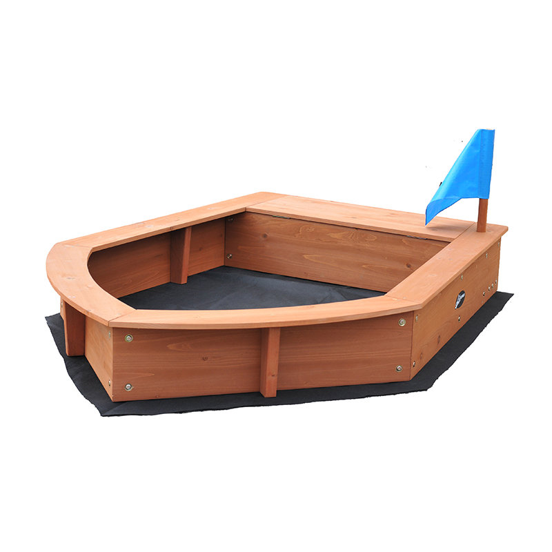 Outward Boat Sandbox with Cover Wayfair