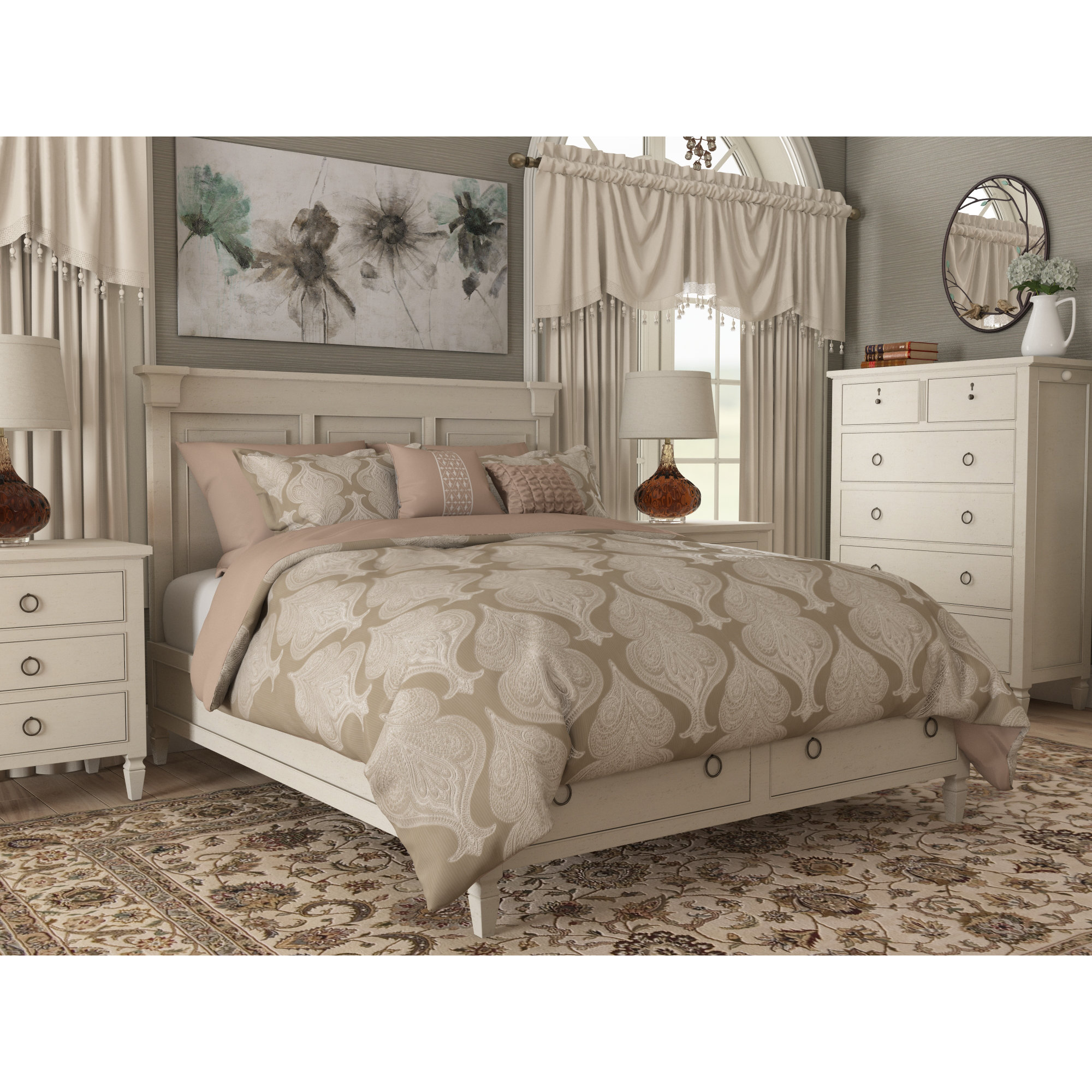 Canora Grey Causey Park Platform Customizable Bedroom Set & Reviews