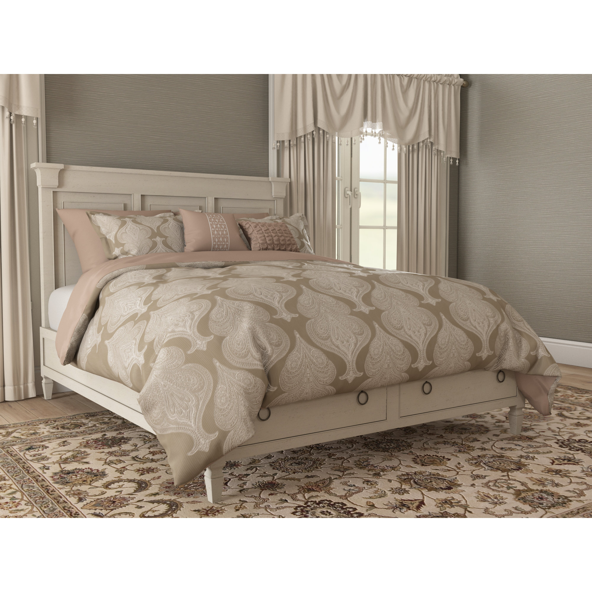 Canora Grey Causey Park Platform Customizable Bedroom Set & Reviews