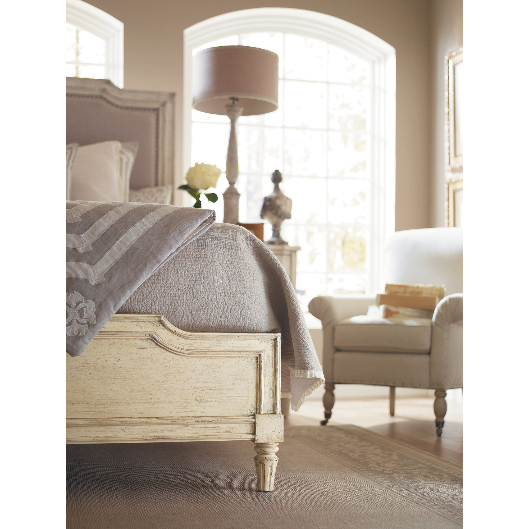 Canora Grey Lewiston Upholstered Panel Bed & Reviews Wayfair