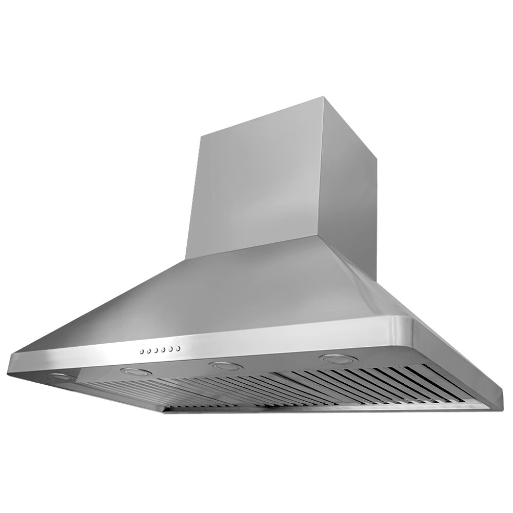 ProLine Range Hoods 48" 1200 CFM Ducted Wall Mounted Range Hood Wayfair