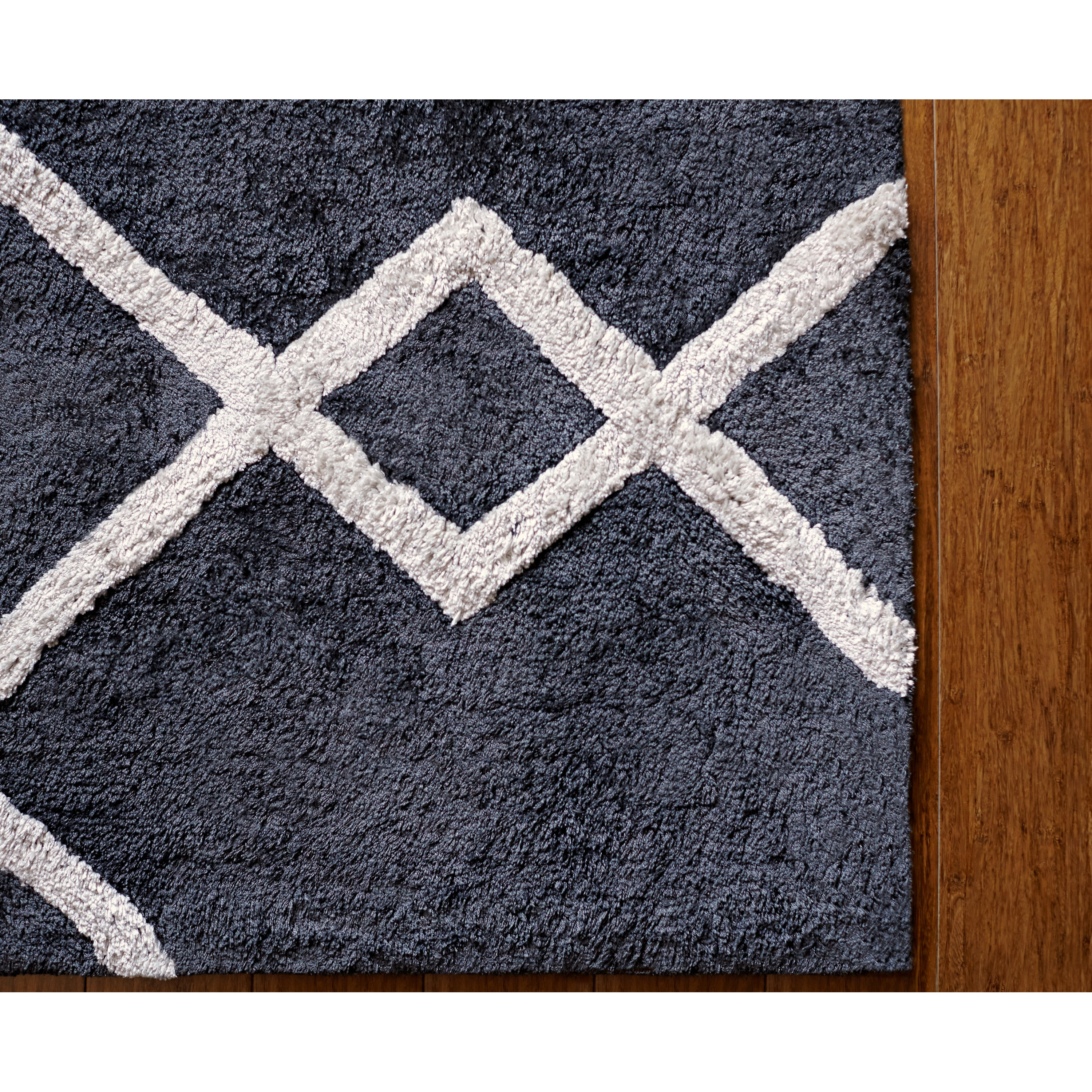 The Conestoga Trading Co. Idleyld Shine Charcoal/Gray Area Rug