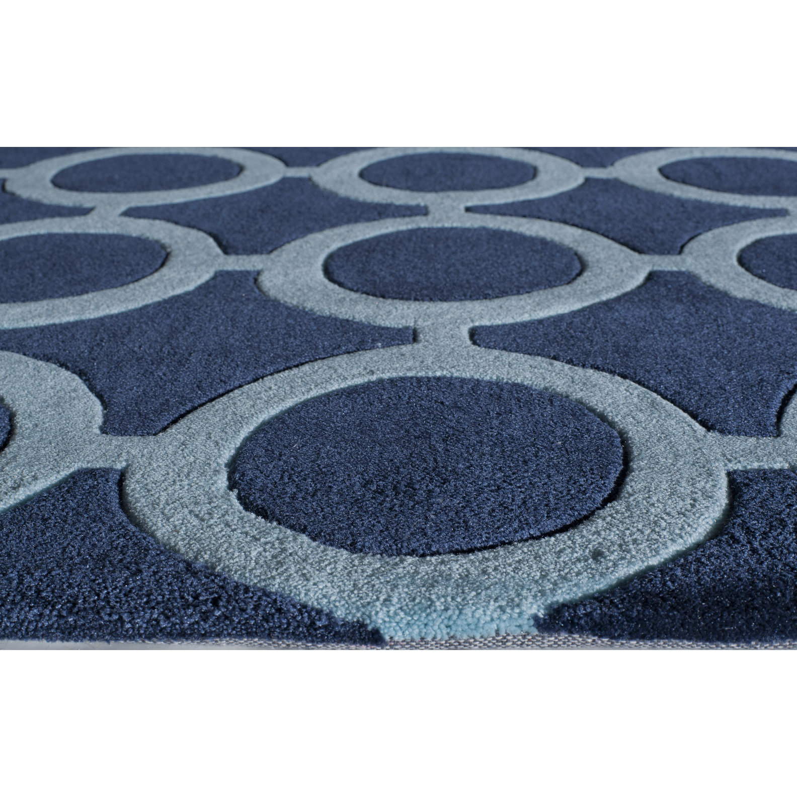 The Conestoga Trading Co. HandTufted Royal Blue Area Rug Wayfair