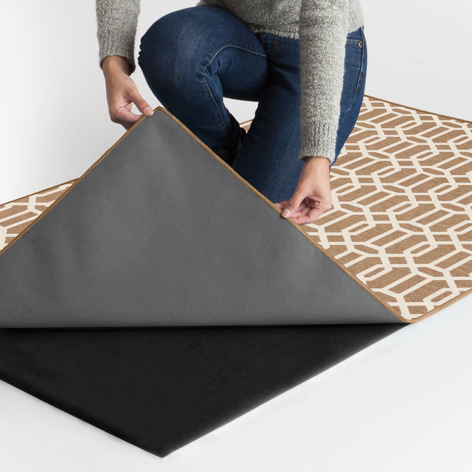 Ruggable Tan and White Area Rug Wayfair.ca