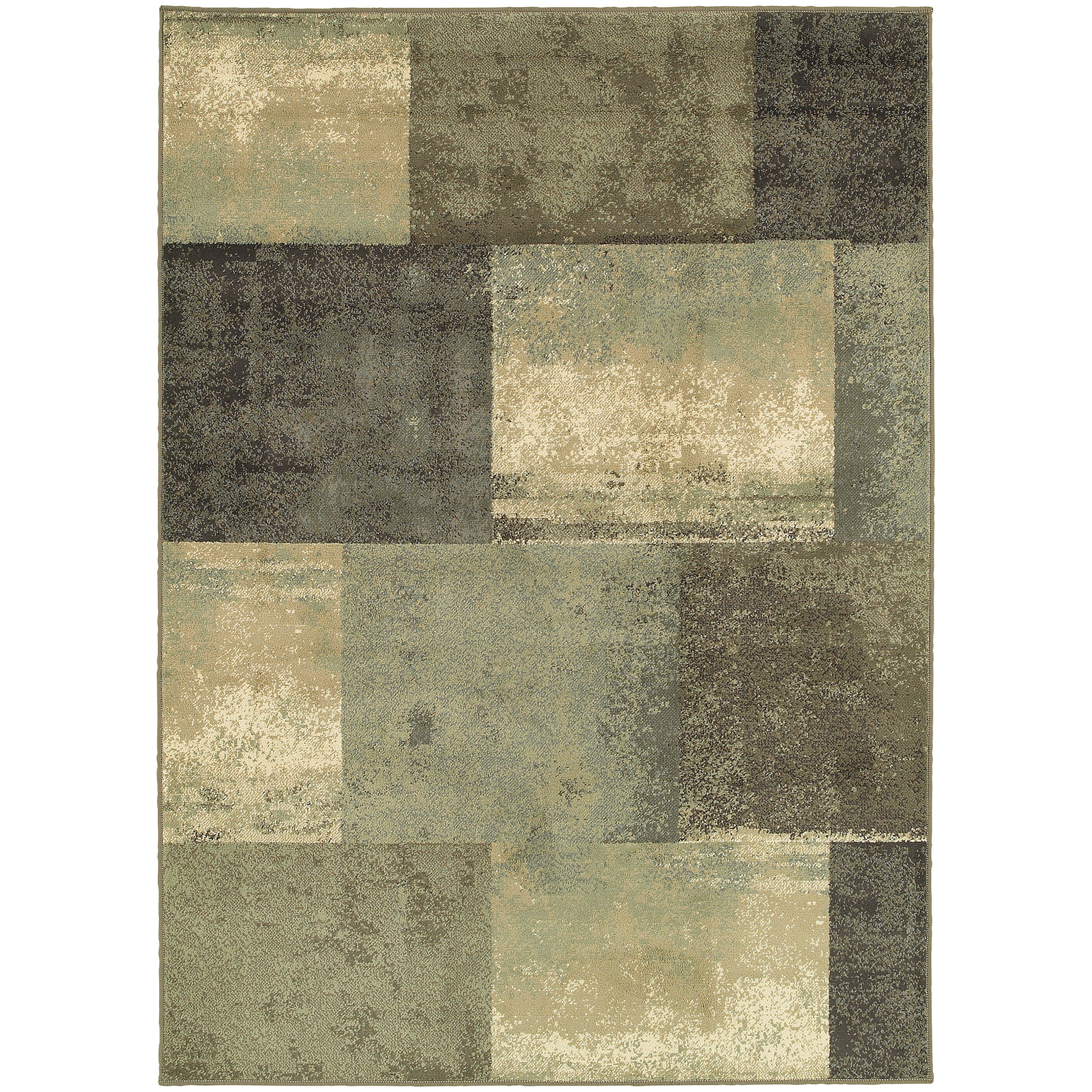 Threadbind Davenport Brown/Green Area Rug & Reviews Wayfair.ca