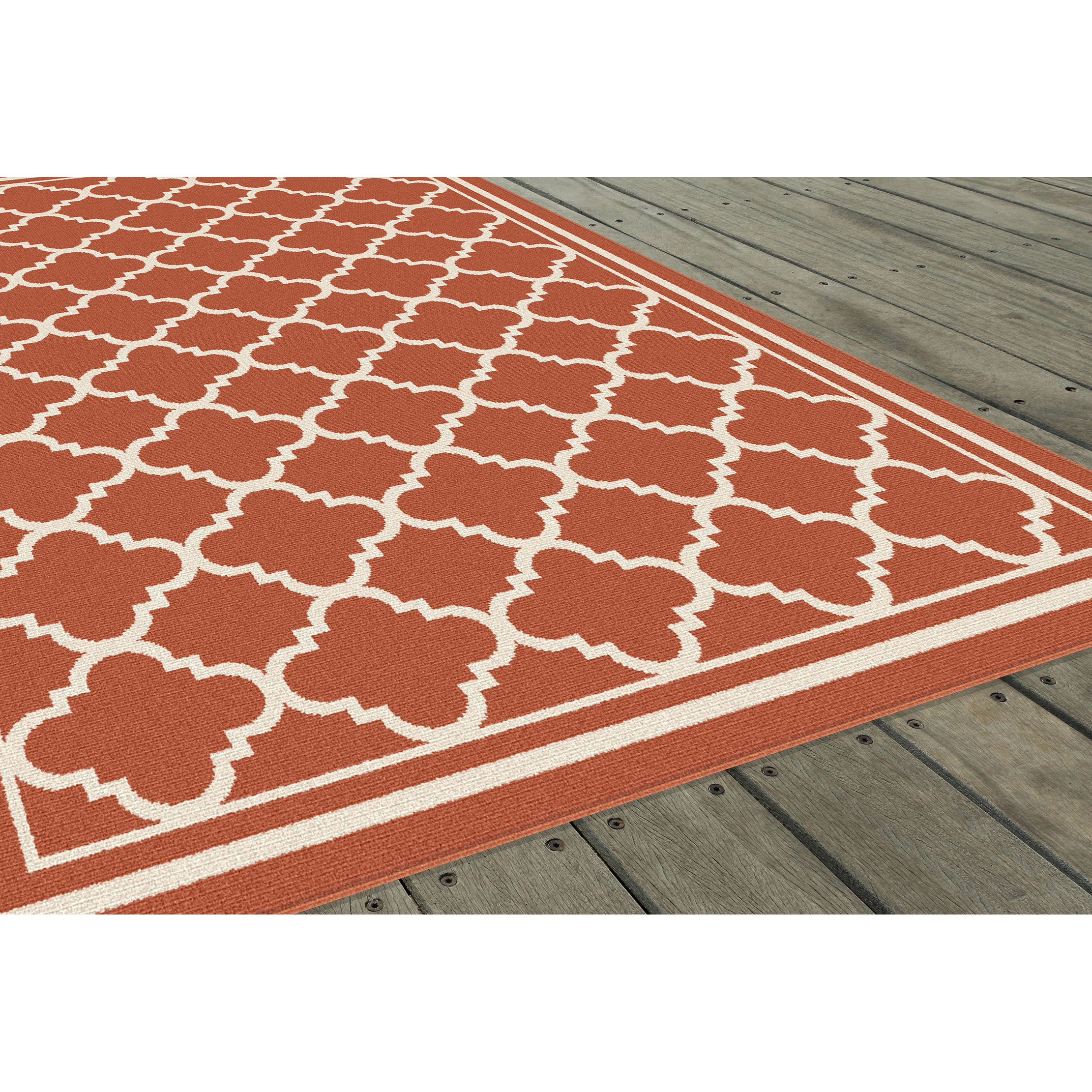Threadbind Fairhaven Orange Indoor/Outdoor Area Rug & Reviews Wayfair