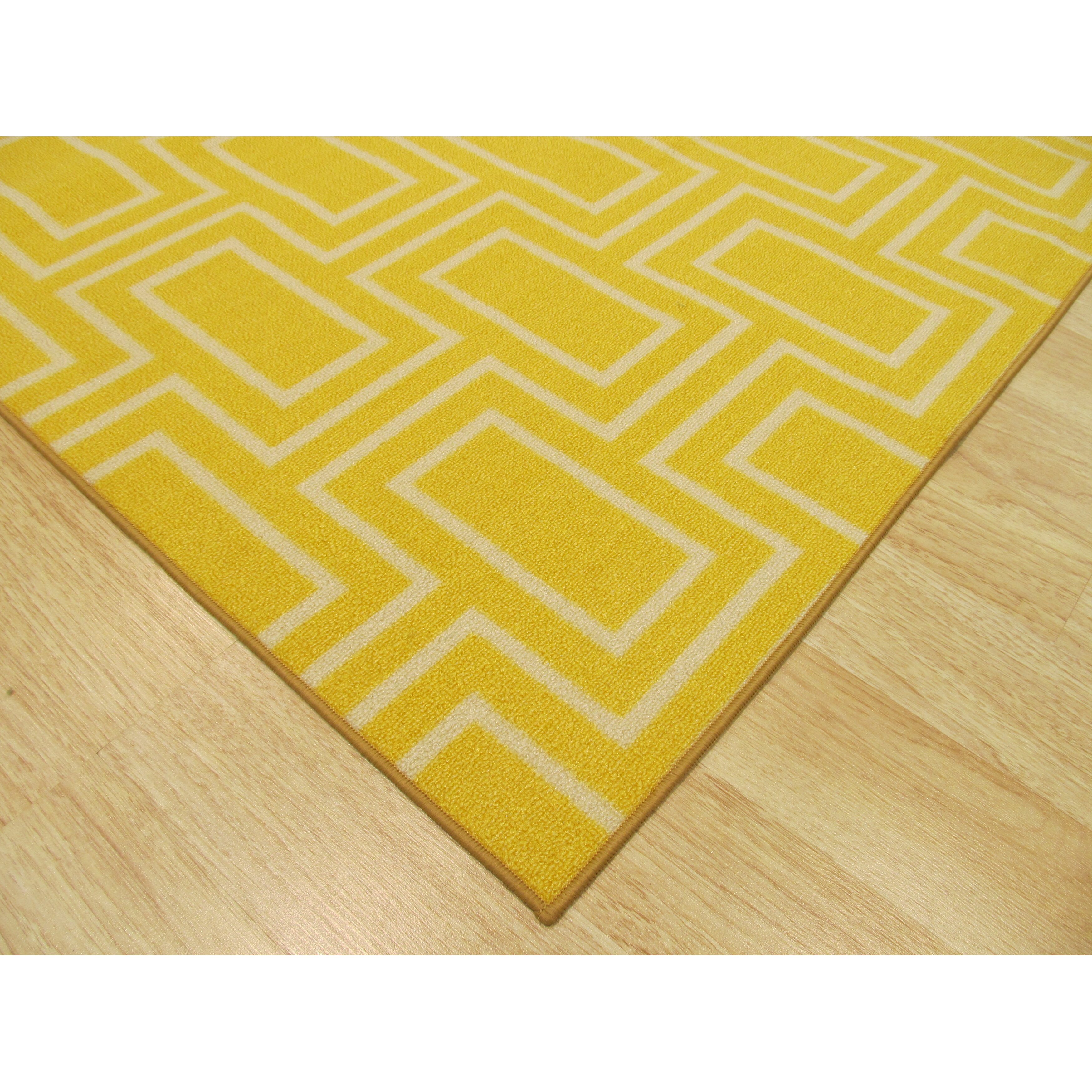 Threadbind Allison Yellow Area Rug Wayfair