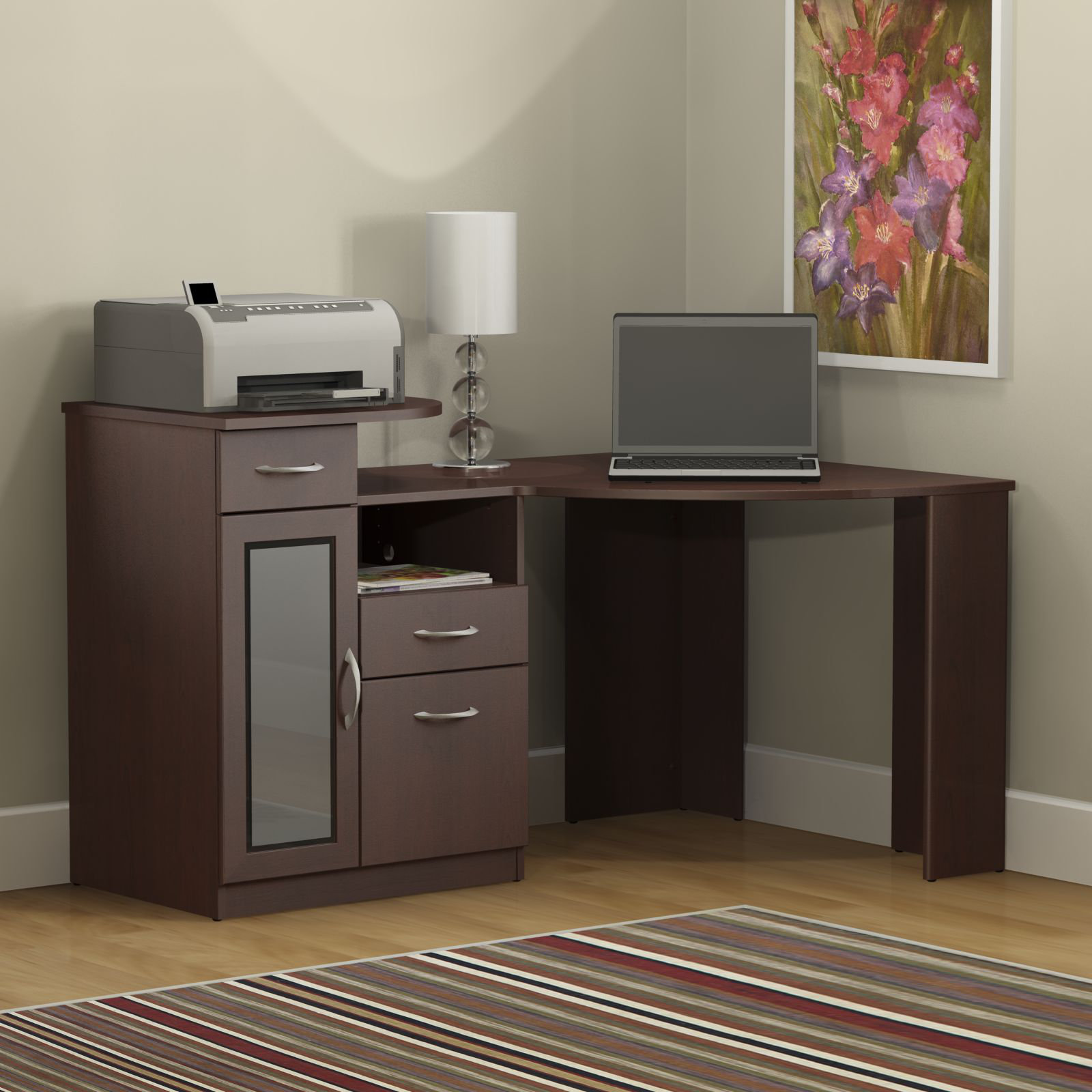 Latitude Run Wilmot Corner Computer Desk & Reviews Wayfair