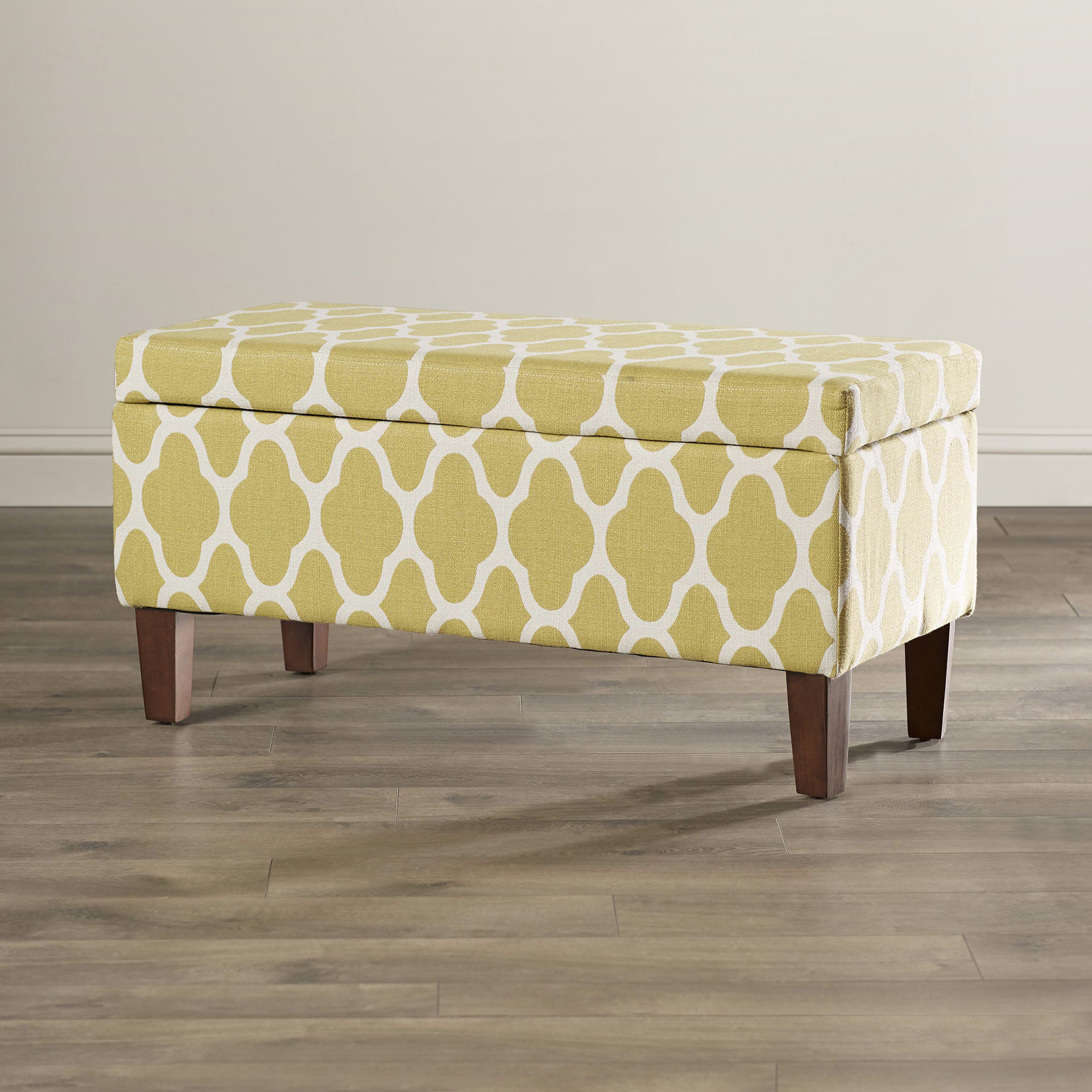 Latitude Run Clare Tokatli Upholstered Storage Ottoman & Reviews Wayfair