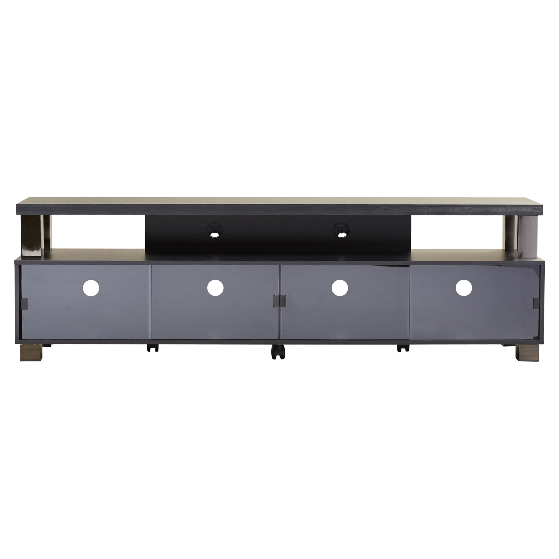 Latitude Run Bukvice 75" 2 Tier TV Stand & Reviews Wayfair