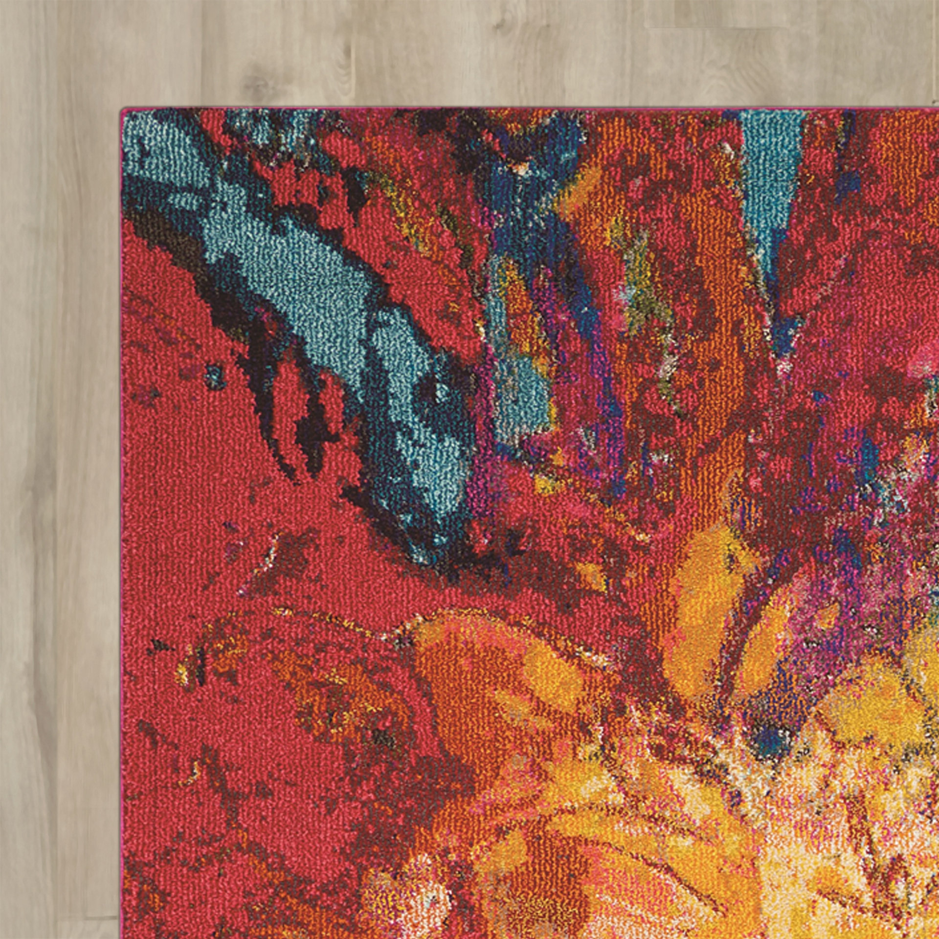 Latitude Run Abertamy Red/Yellow Area Rug & Reviews Wayfair