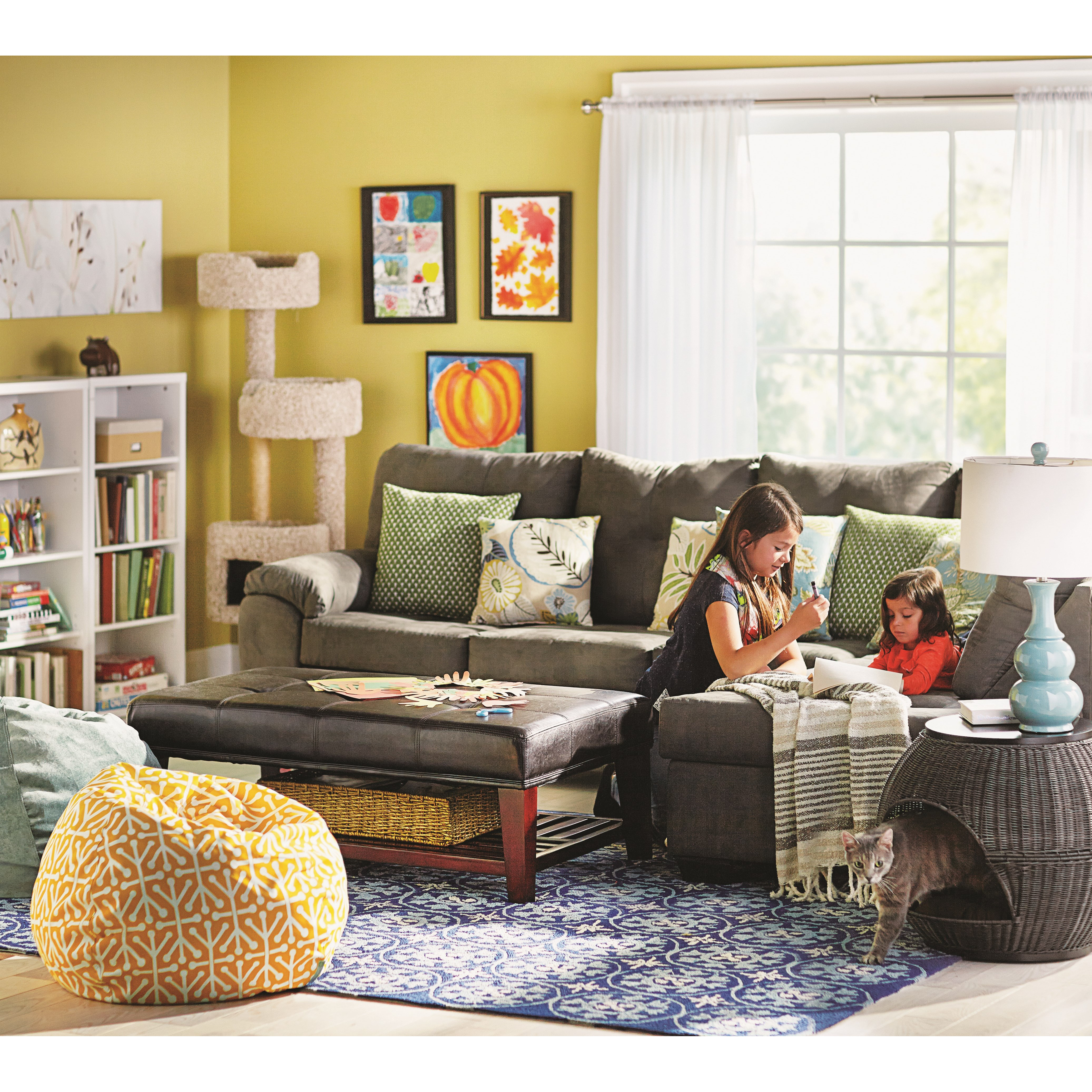 Latitude Run Deluxe Wicker End Table Cat Bed & Reviews Wayfair