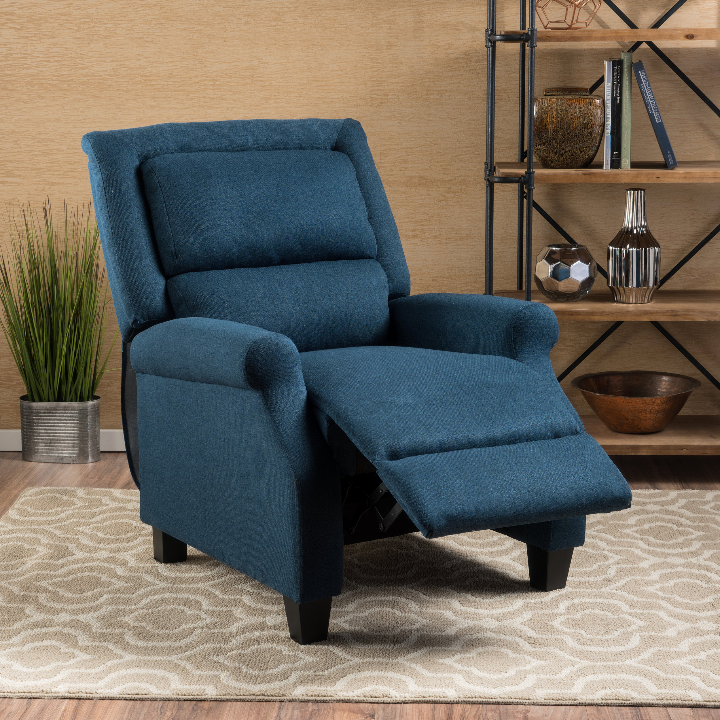 Latitude Run Tiffin Fabric Recliner & Reviews Wayfair