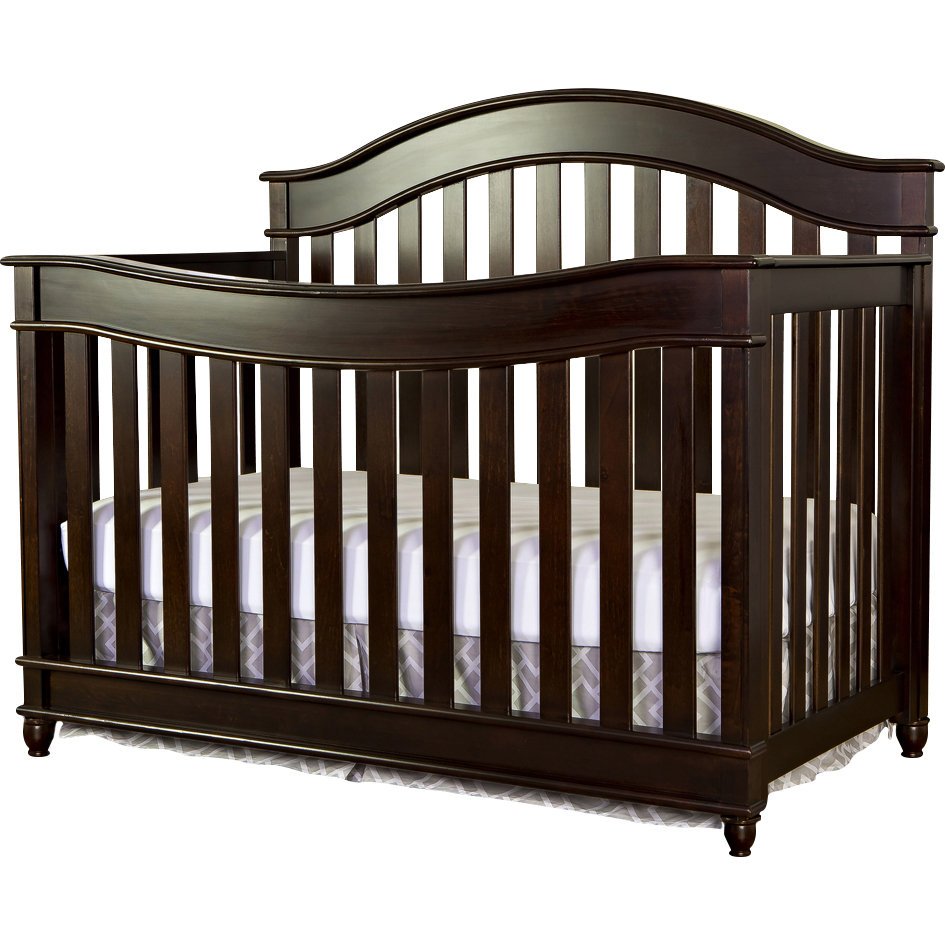 Evolur Hampton 5 in 1 LifeStyle Convertible Crib & Reviews Wayfair