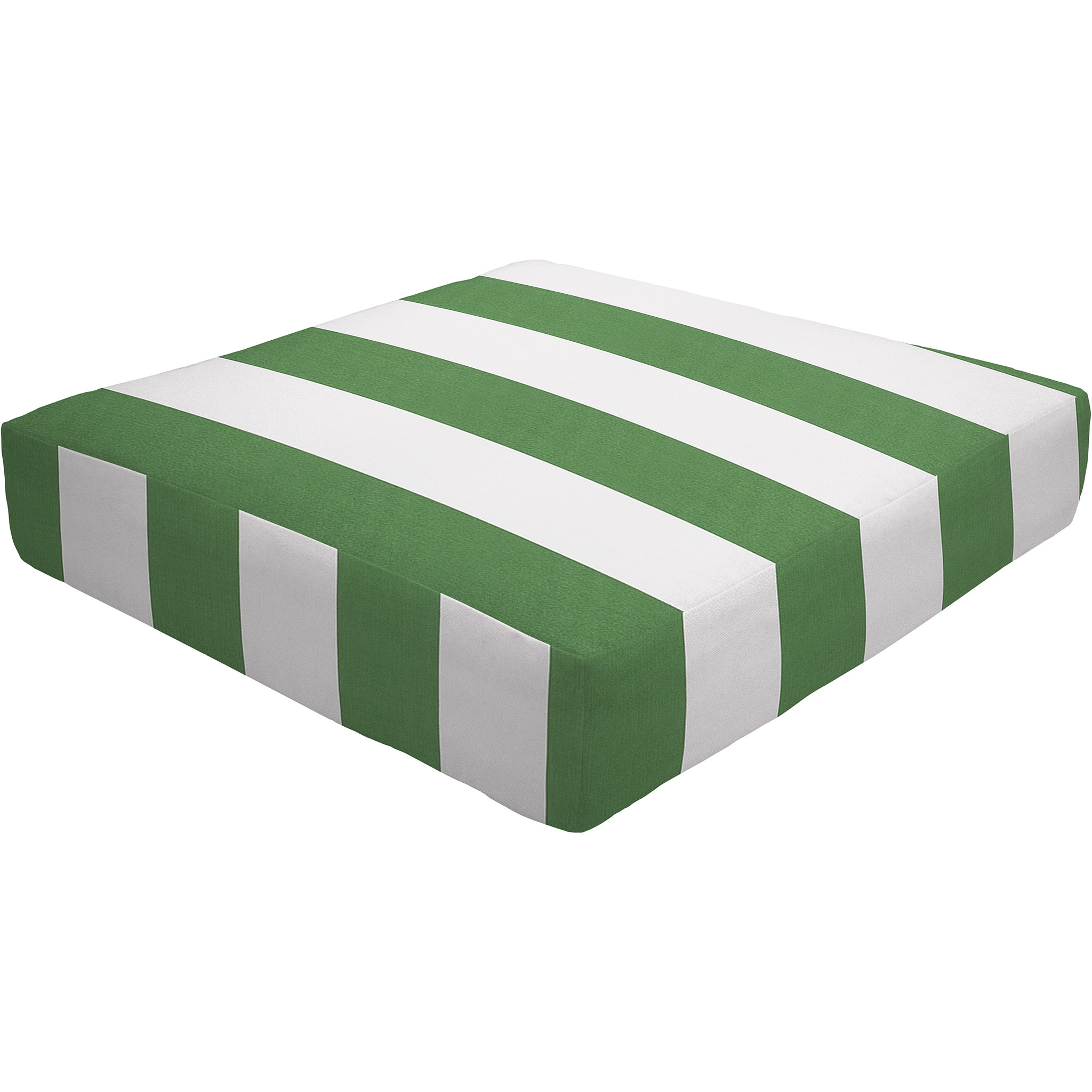 Wayfair Custom Outdoor Cushions Sunbrella Ottoman Cushion with Knife