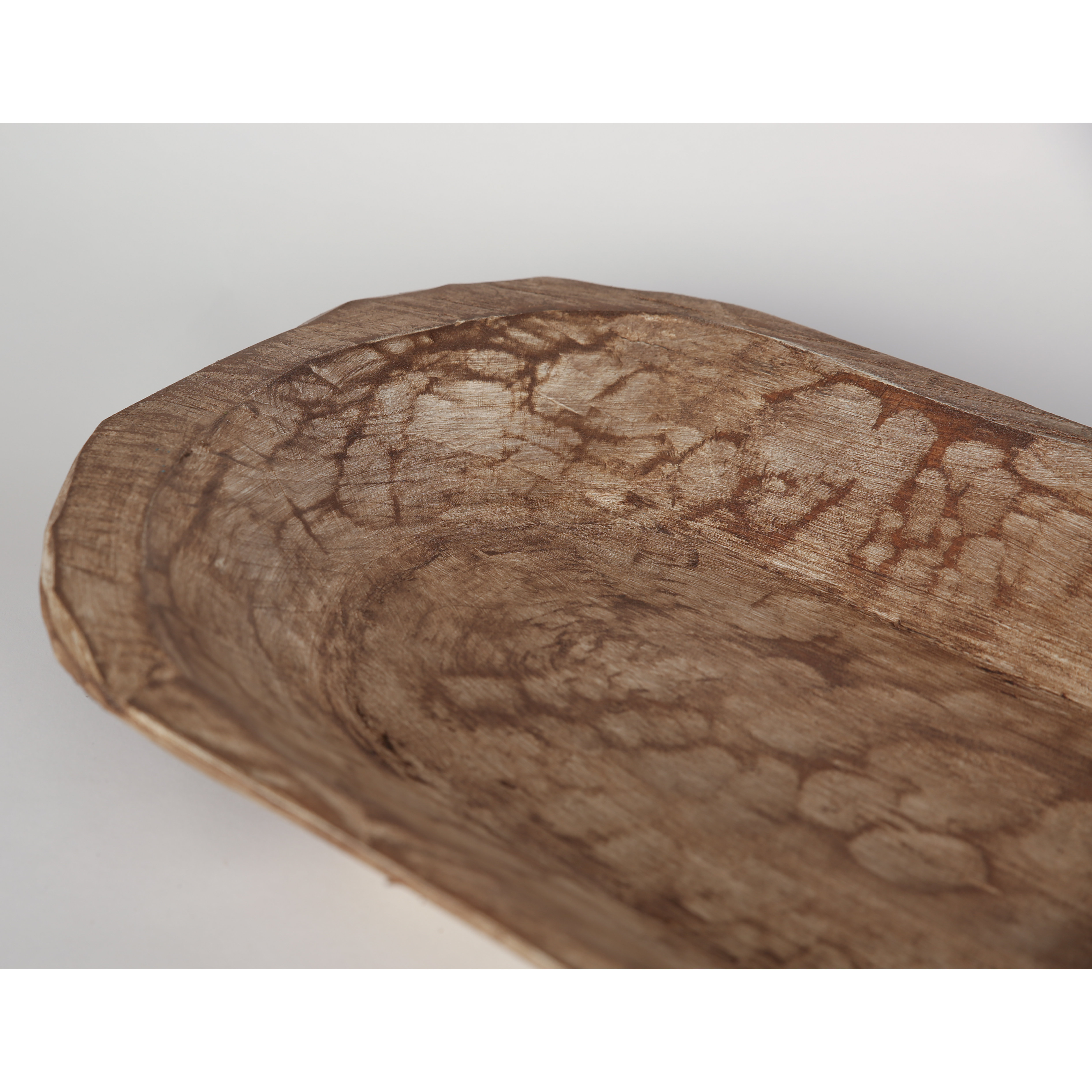 MyAmigosImports Painted Rustic Wooden Dough Bowl Reviews Wayfair