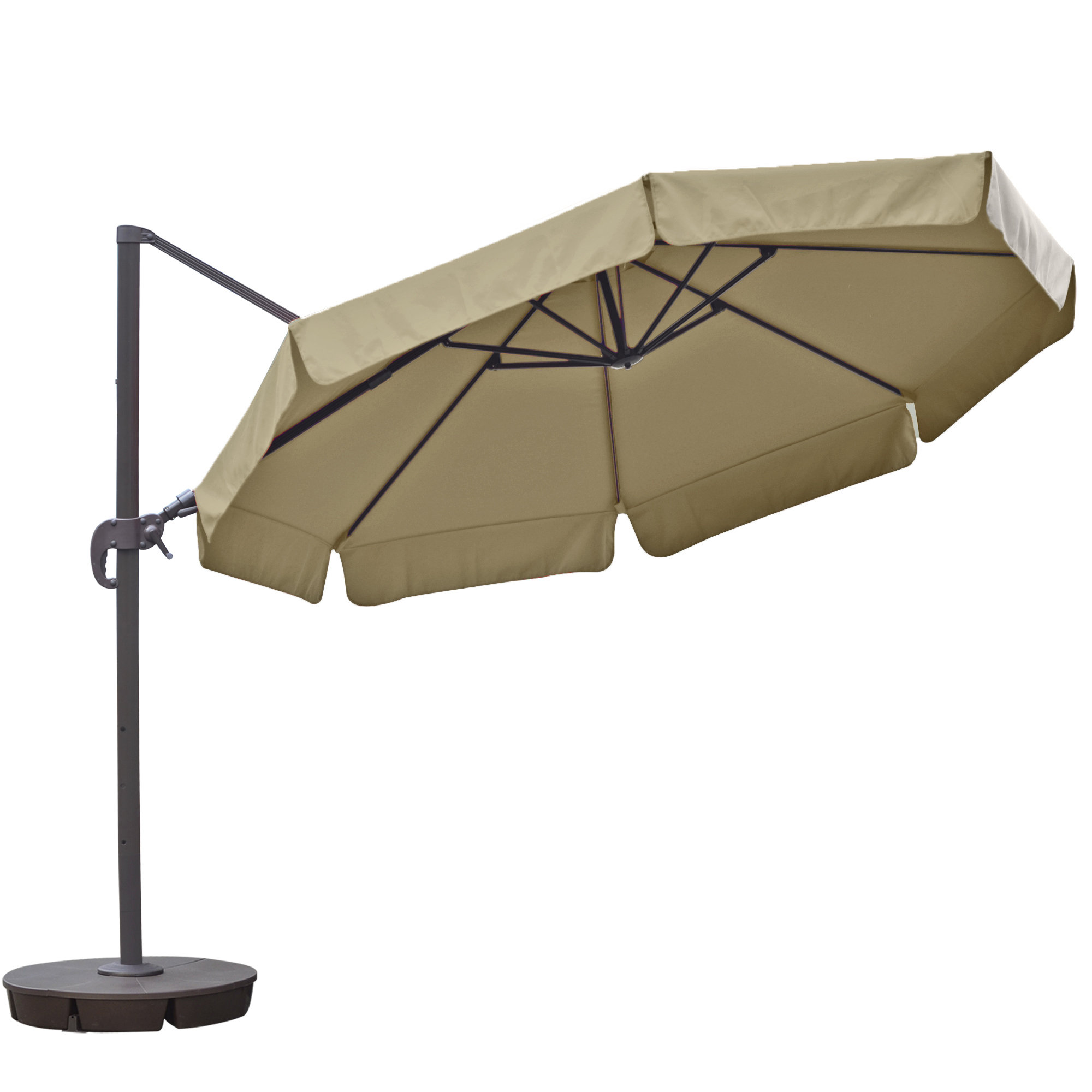 Island Umbrella 11' Freeport Cantilever Umbrella & Reviews Wayfair