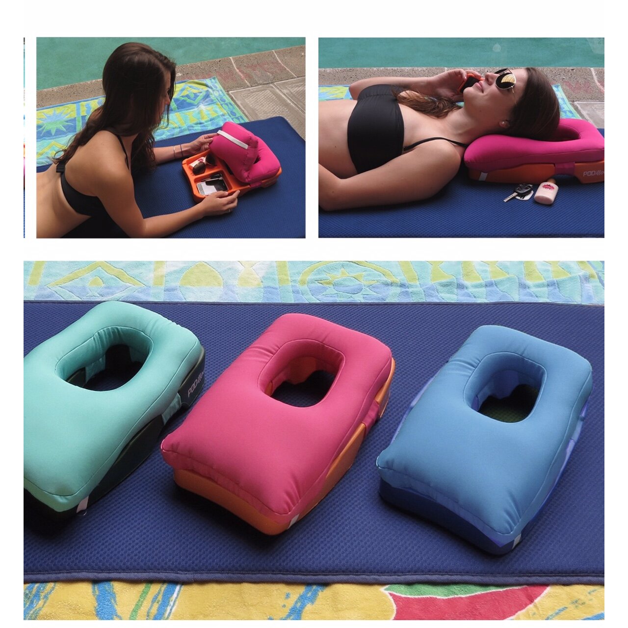 beach pillow