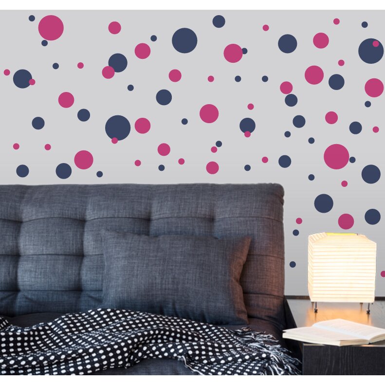 Wallums Wall Decor Polka Dots Wall Decal & Reviews | Wayfair
