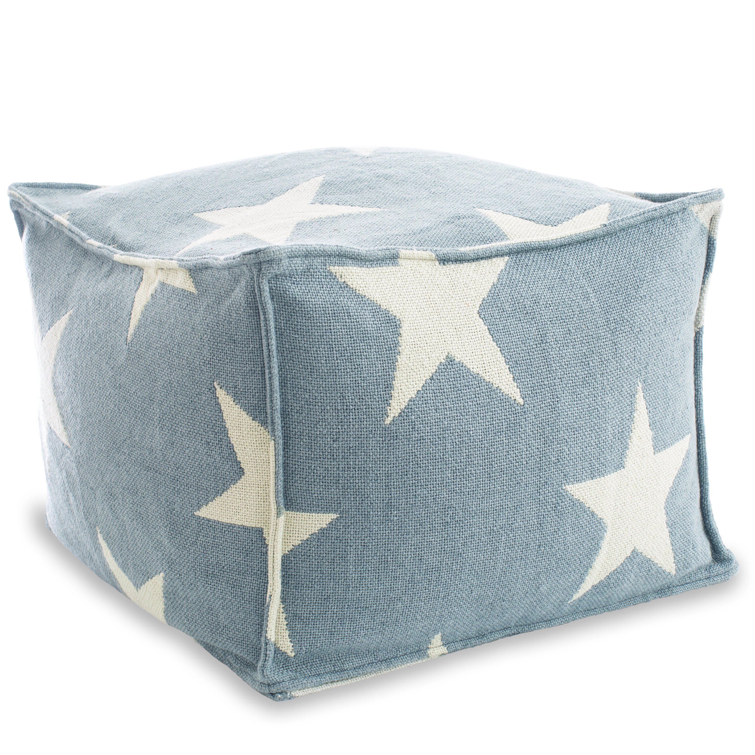 Fresh American Star Indoor/Outdoor Pouf Ottoman & Reviews Wayfair