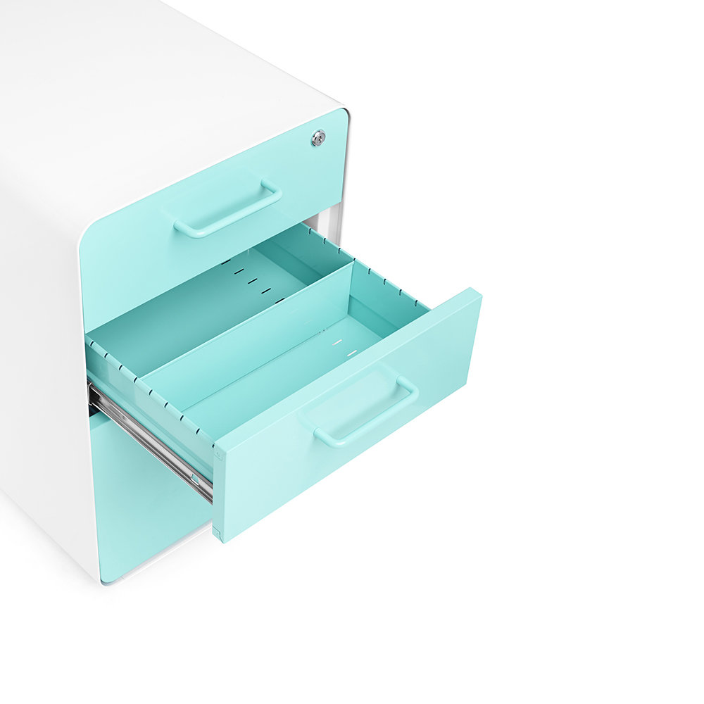 Poppin 3 Drawer File & Reviews Wayfair