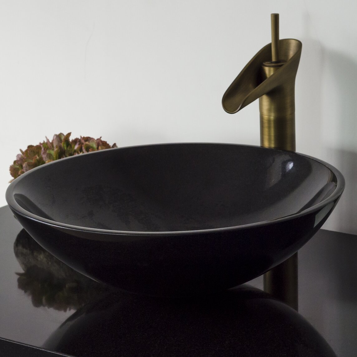 Y Decor Brockini Vessel Bathroom Sink | Wayfair.ca