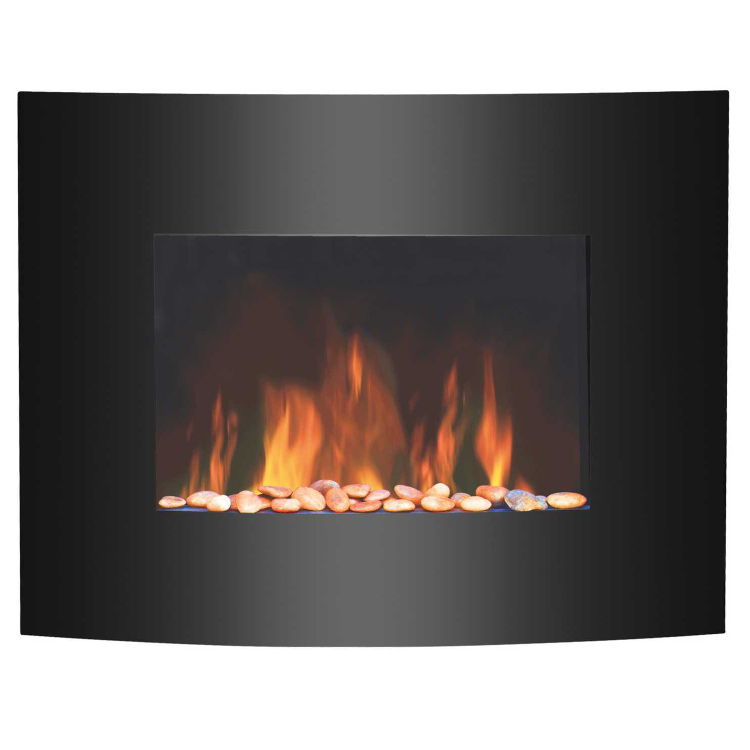 Igenix Hamilton 1.8kW Flame Effect Wall Mounted Electric Fireplace