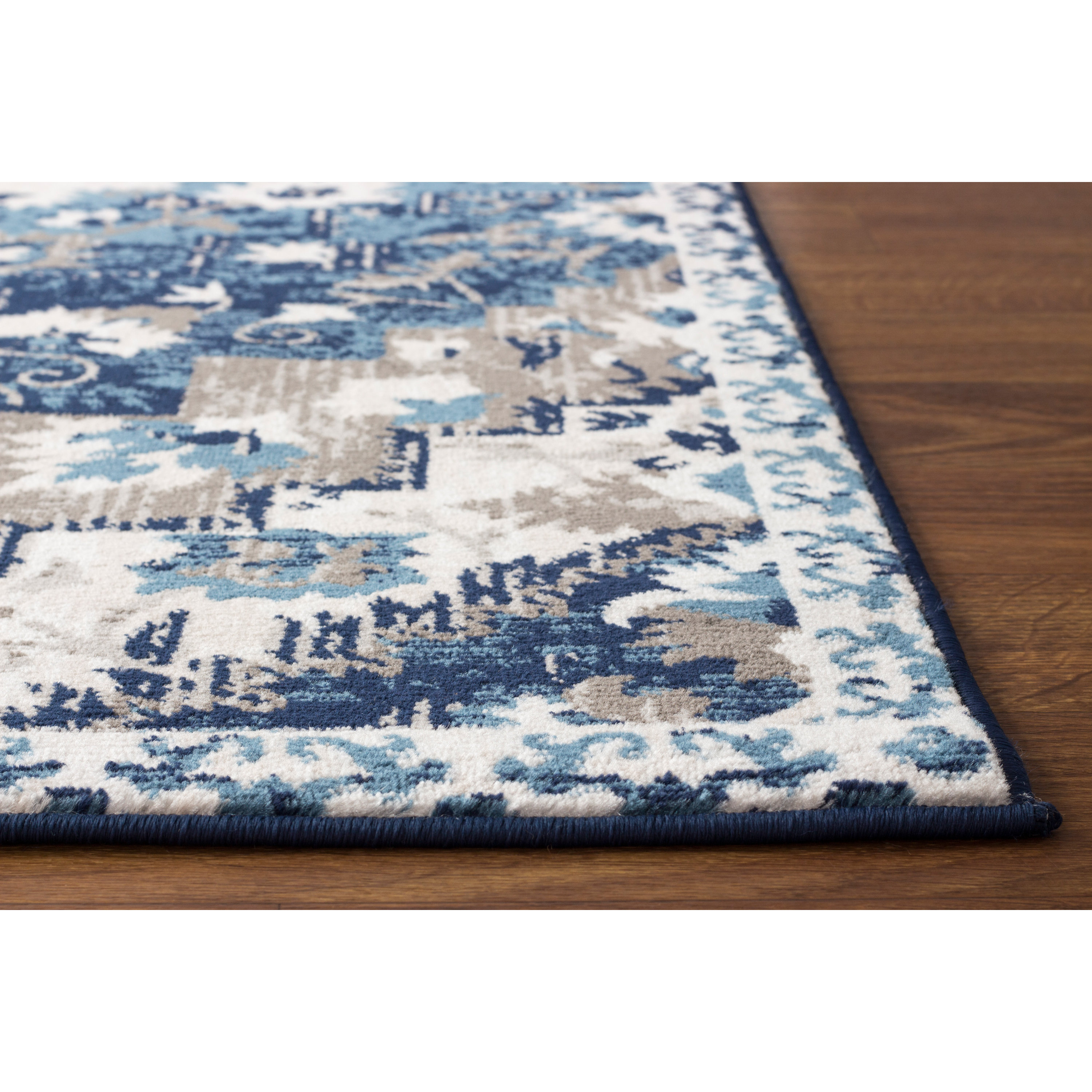 Super Area Rugs Artifact Blue Area Rug & Reviews Wayfair