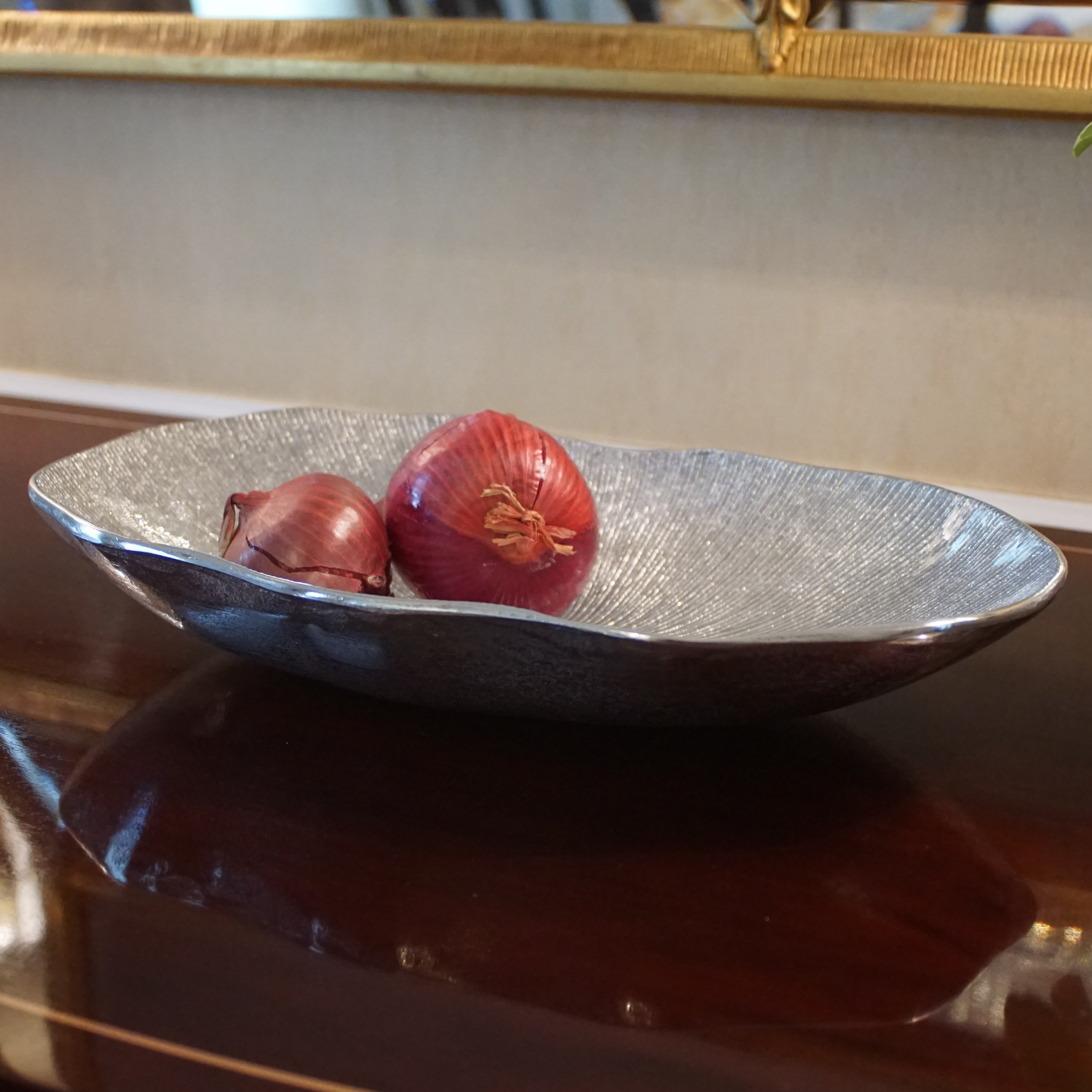 Simplydesignz Ripple Oval Tray Wayfair