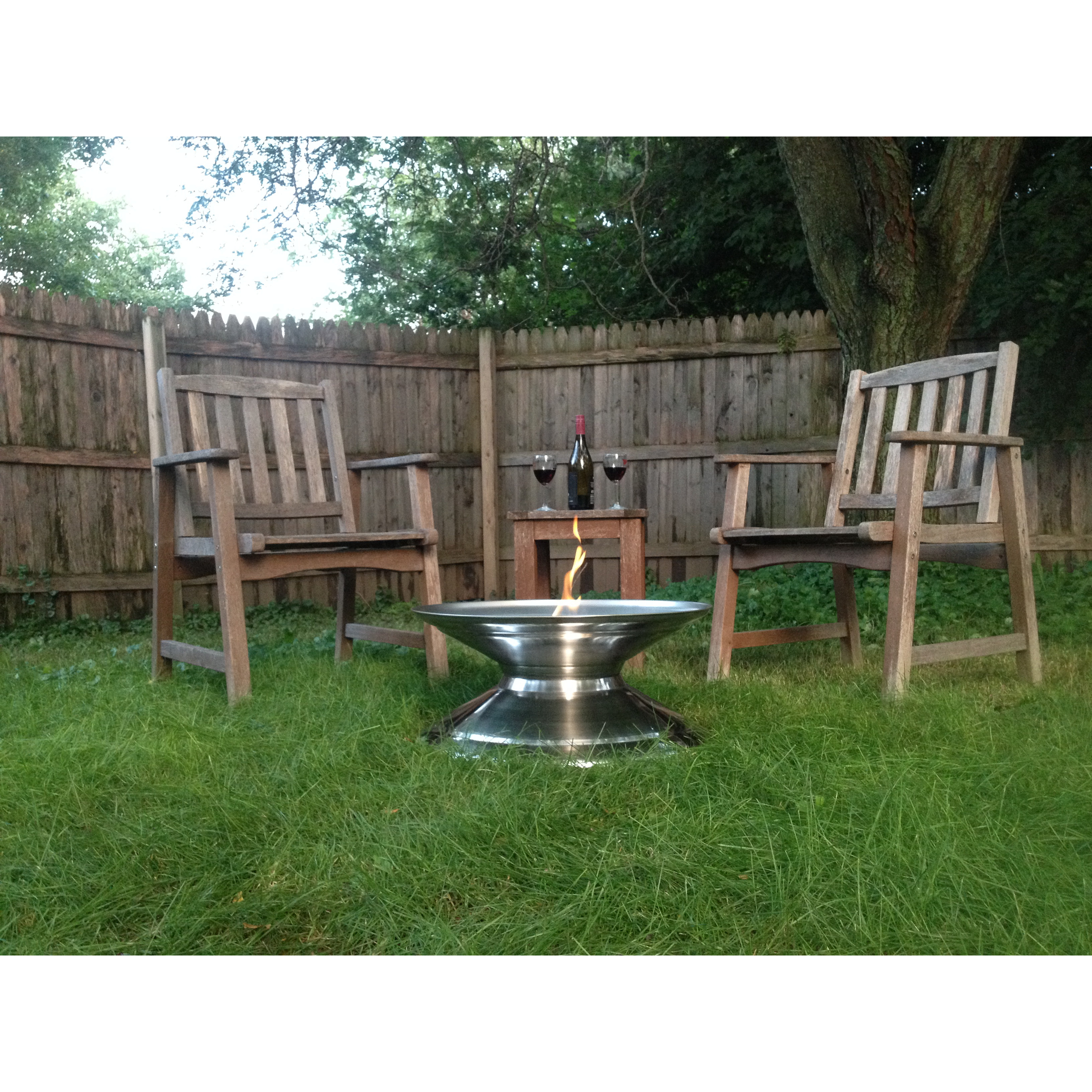 Pomegranate Solutions Stainless Steel Outdoor Fire Pit Wayfair