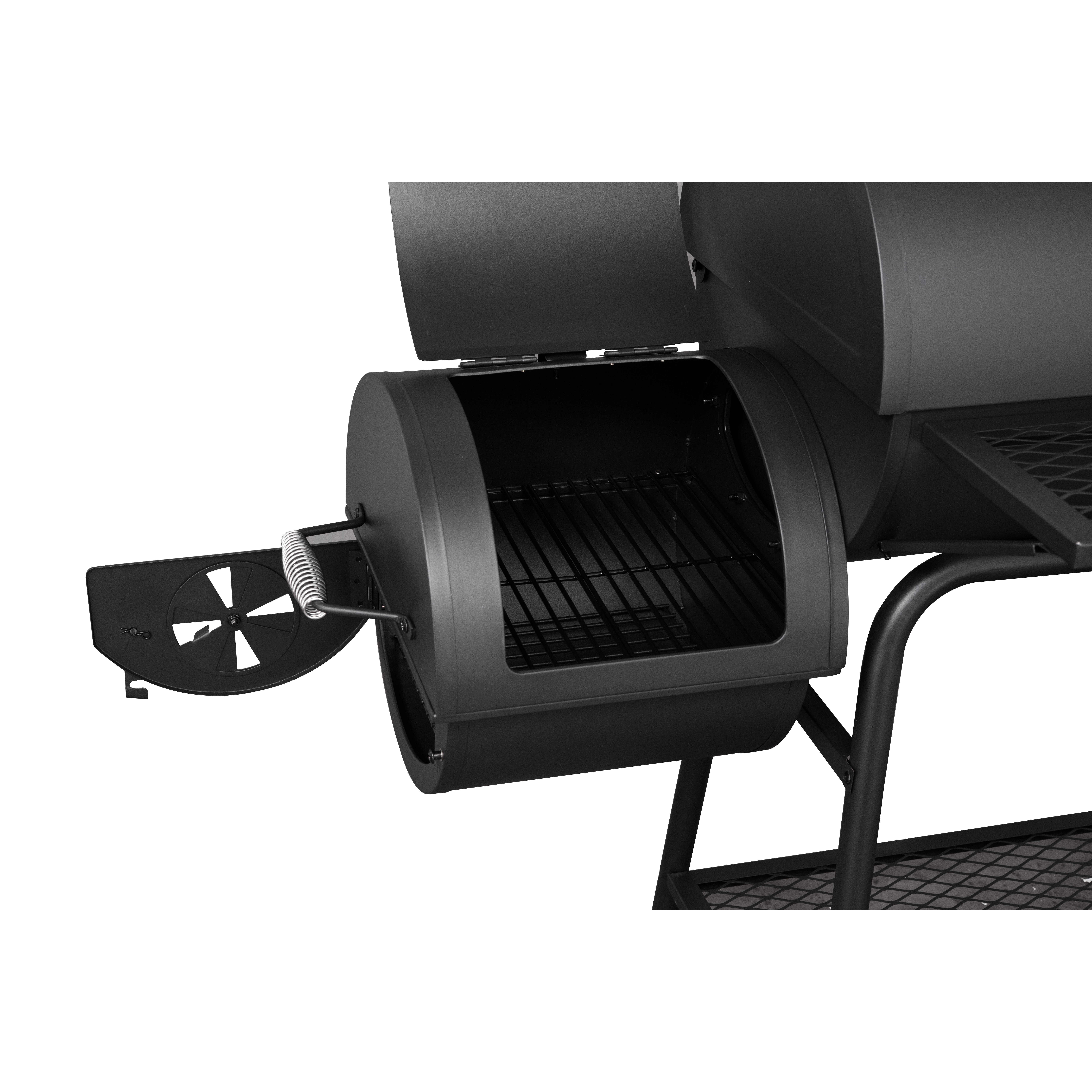 Royal Gourmet 45.3" Charcoal Grill with Offset Smoker & Reviews