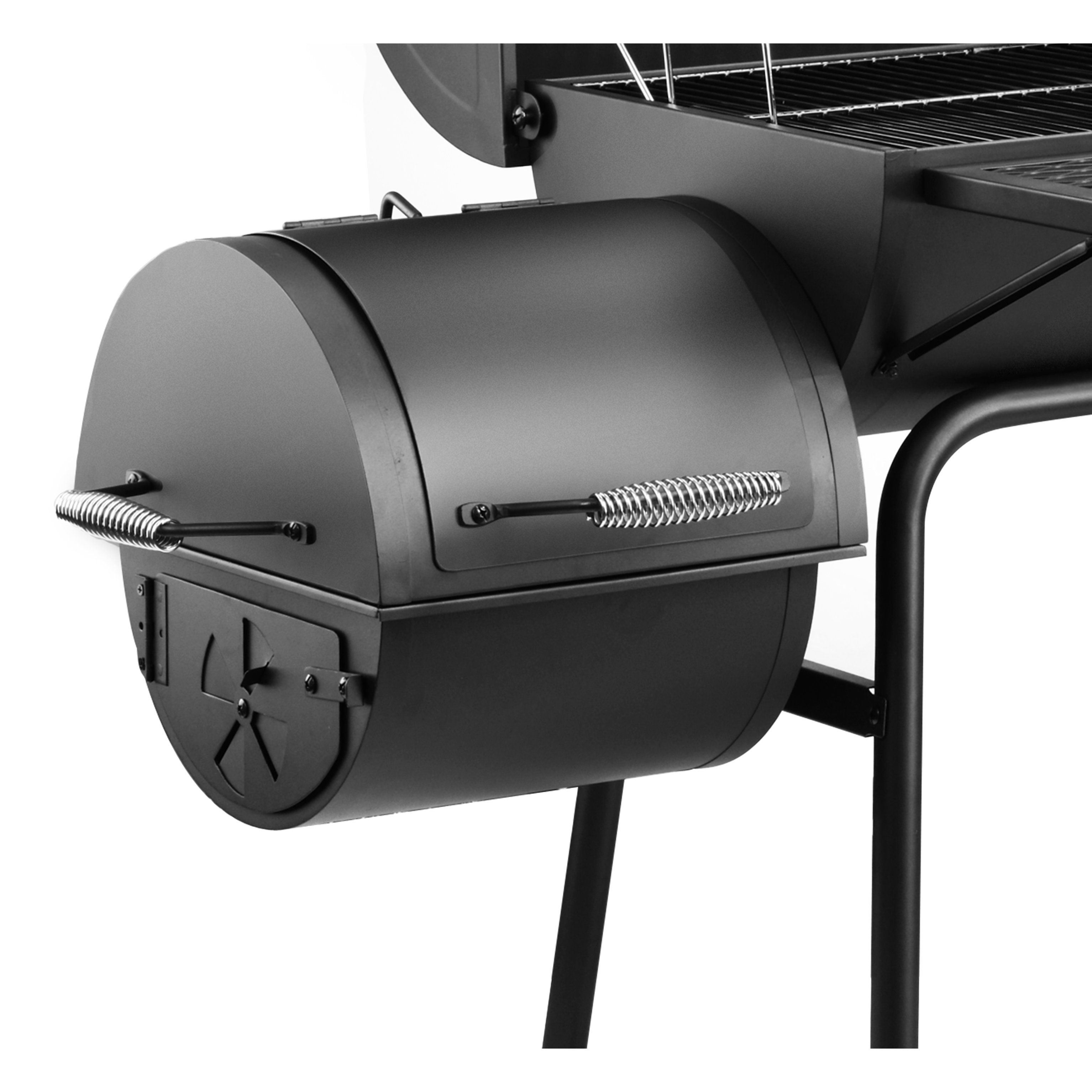 Royal Gourmet 45.3" Charcoal Grill with Offset Smoker & Reviews