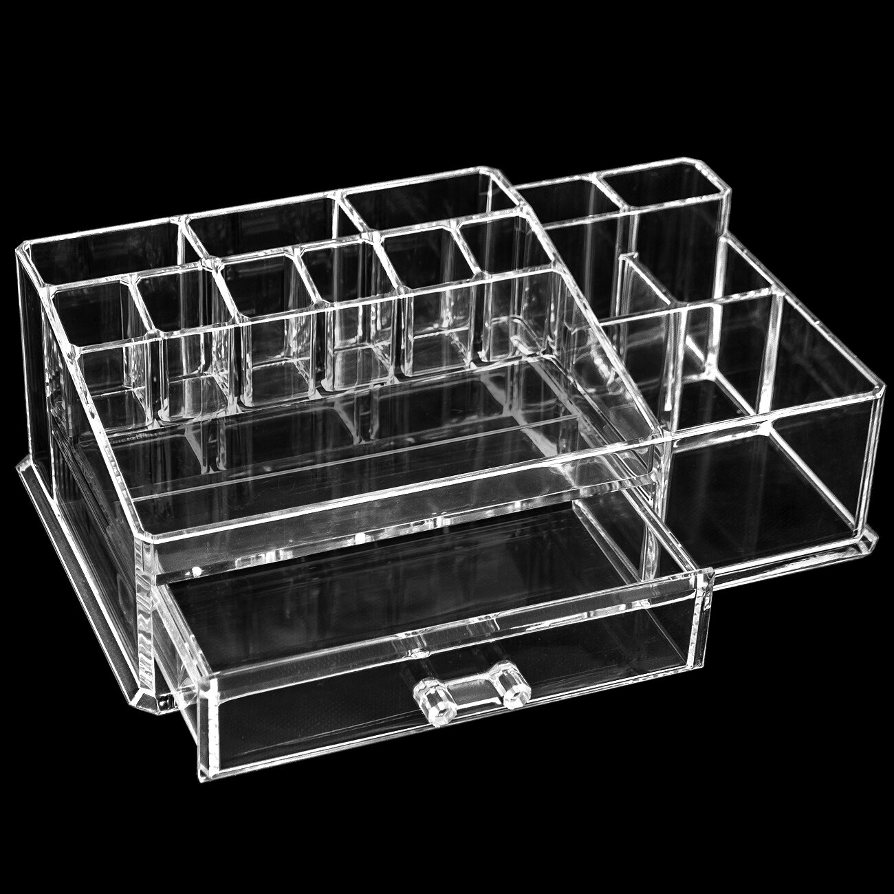 Sorbus Acrylic Sectional Makeup Organizer & Reviews | Wayfair