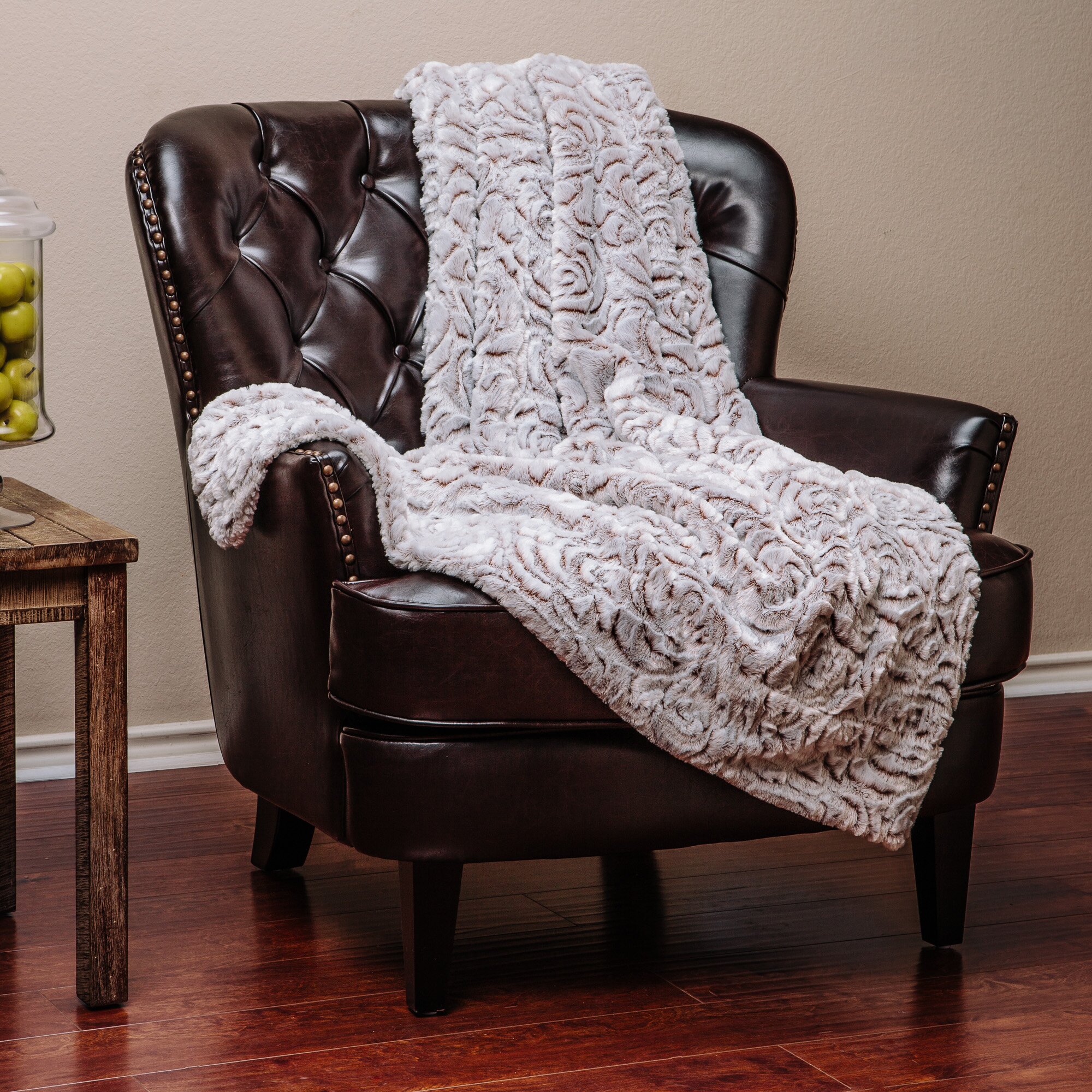 Threshold Fuzzy Throw Blanket - Grey for sale online | eBay