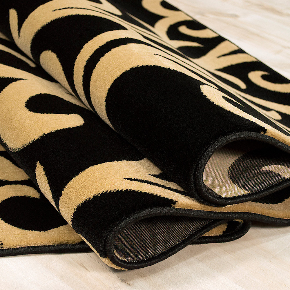 AllStar Rugs Black/Yellow Area Rug & Reviews Wayfair.ca