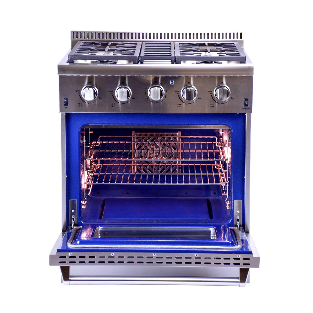 Hallman 4.2 Cu. Ft. Convection Gas Range Wayfair
